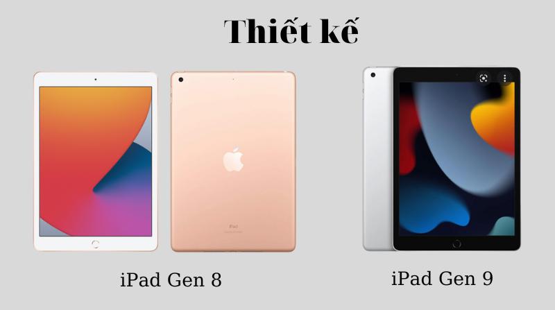 Cả 2 m&aacute;y t&iacute;nh bảng n&agrave;y đều được Apple ho&agrave;n thiện bằng chất liệu kim loại nguy&ecirc;n khối