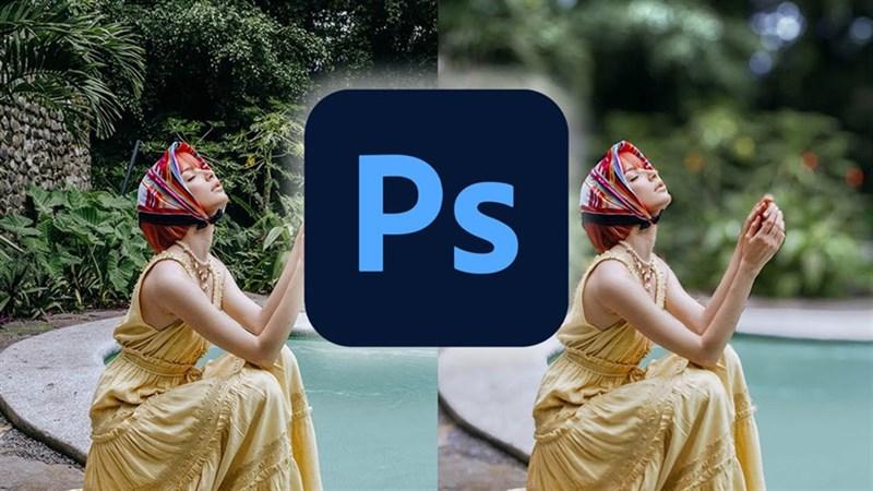 cách làm mờ phông nền bằng Photoshop