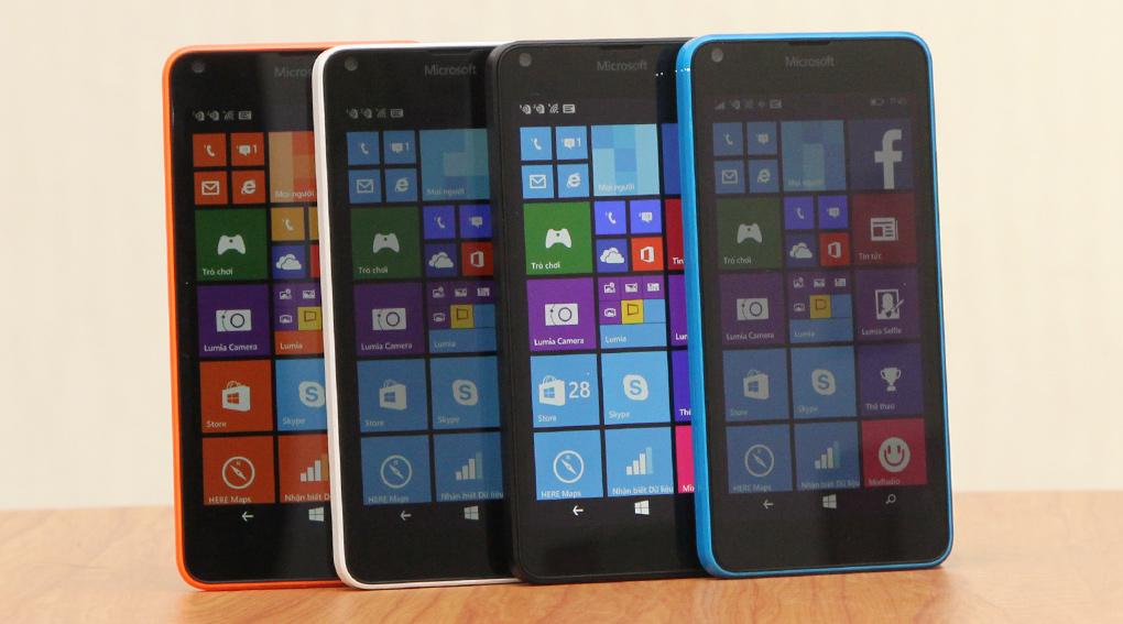 Microsoft Lumia 640 mặt trước