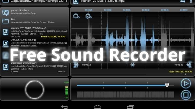 Phần mềm ghi âm Free Sound Recorder còn hỗ trợ ghi âm cho hệ điều hành Windows và MacOS X 