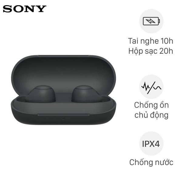 Tai nghe Bluetooth True Wireless Sony WF-C700N sở hữu thiết kế nhỏ gọn, sang trọng