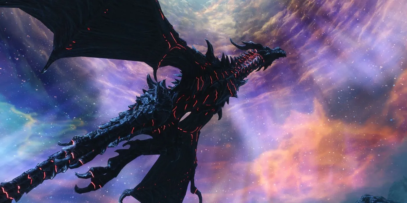 Alduin, Rồng Thế giới và trùm cuối trong The Elder Scrolls V Skyrim