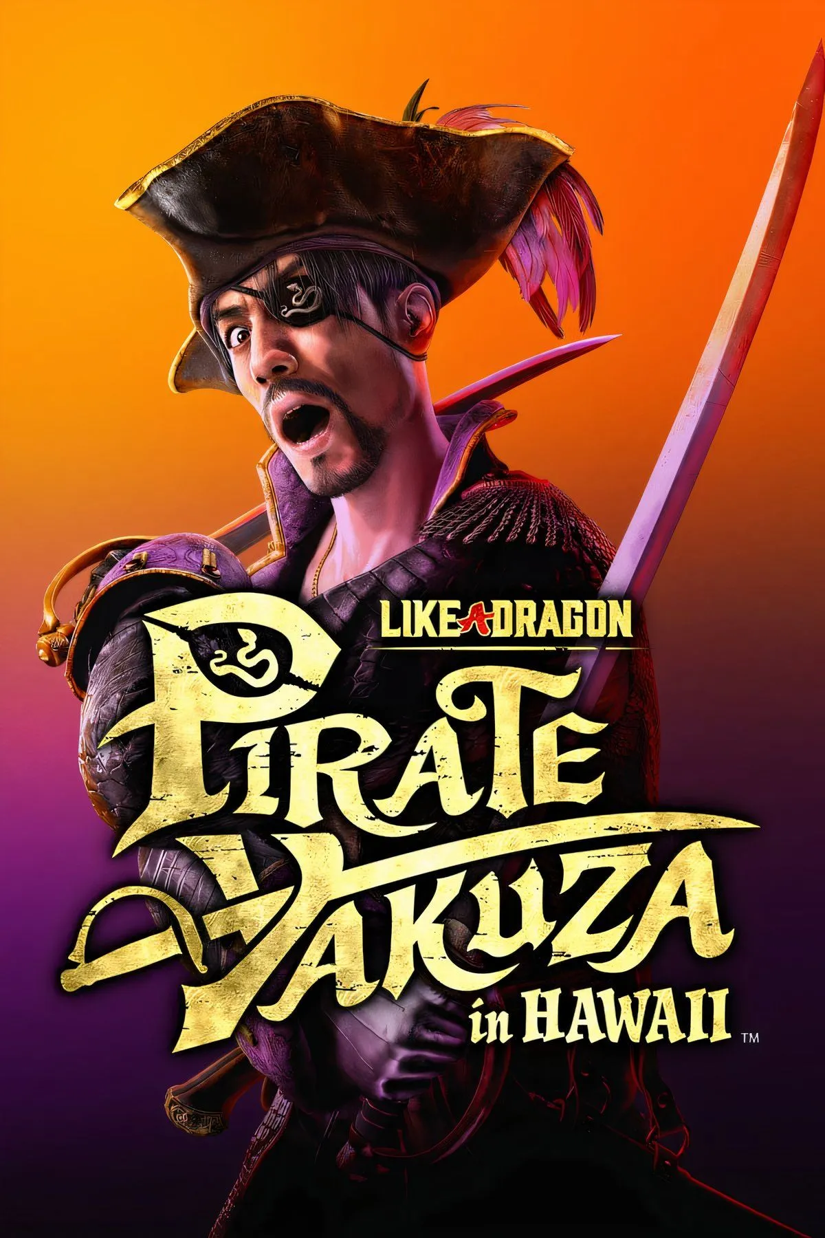Ảnh bìa chính thức của game Like a Dragon: Pirate Yakuza in Hawaii