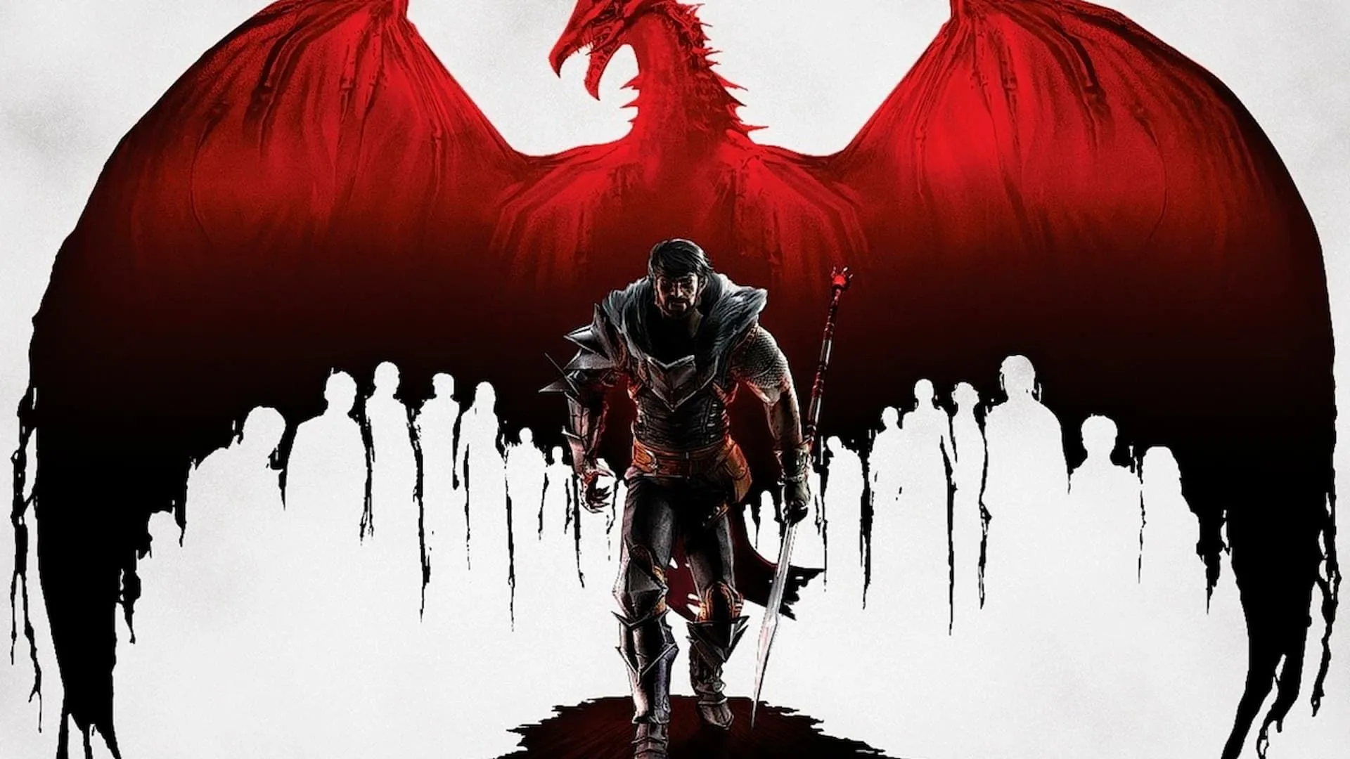 Ảnh bìa game Dragon Age 2 với nhân vật chính Hawke