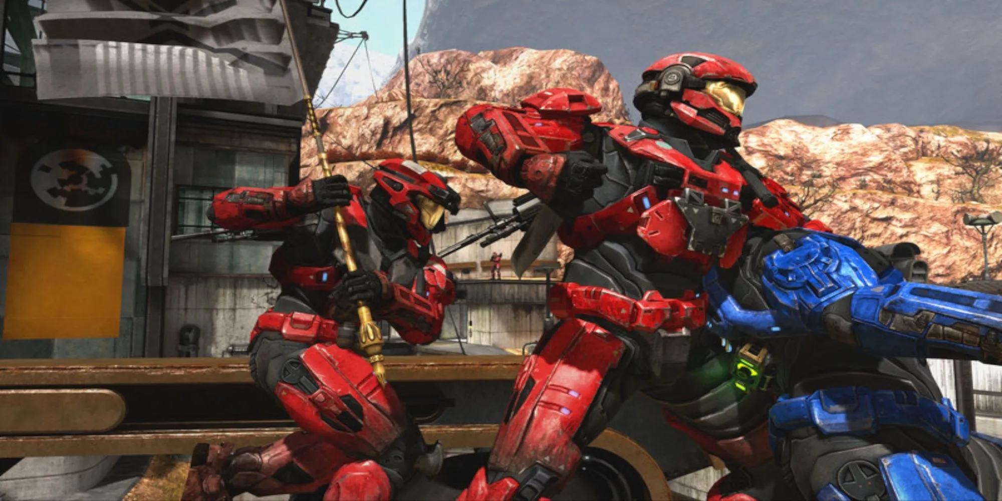 Ảnh bìa Halo The Master Chief Collection với hình ảnh Master Chief và các cảnh trong game
