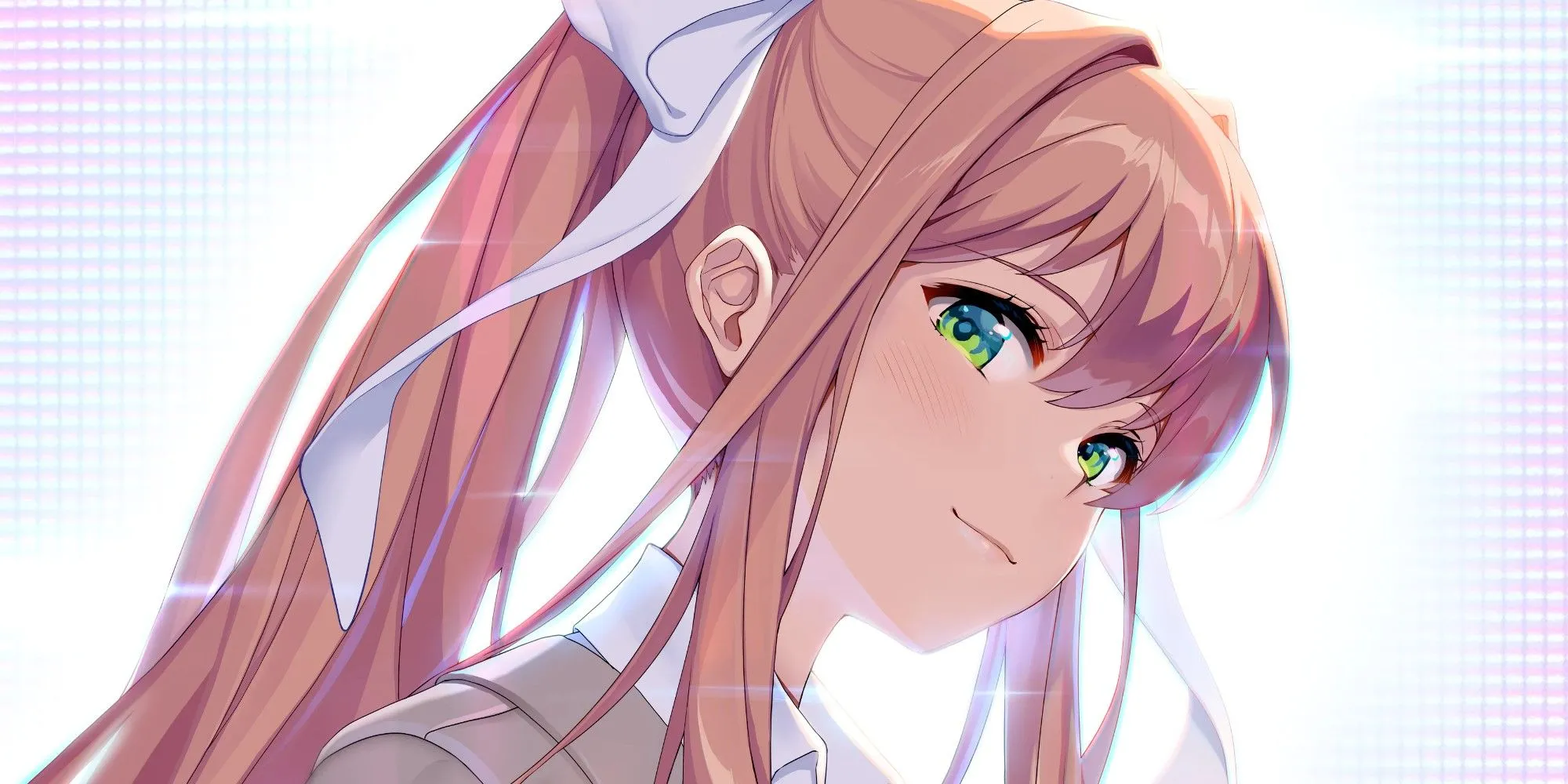 Ảnh chụp màn hình Doki Doki Literature Club Plus cho thấy giao diện game