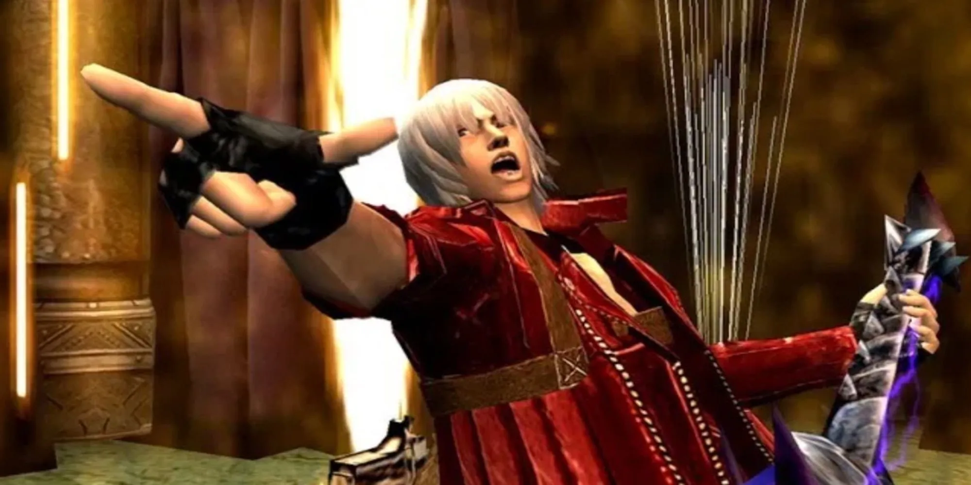 Ảnh chụp màn hình gameplay của Dante trong Devil May Cry 3