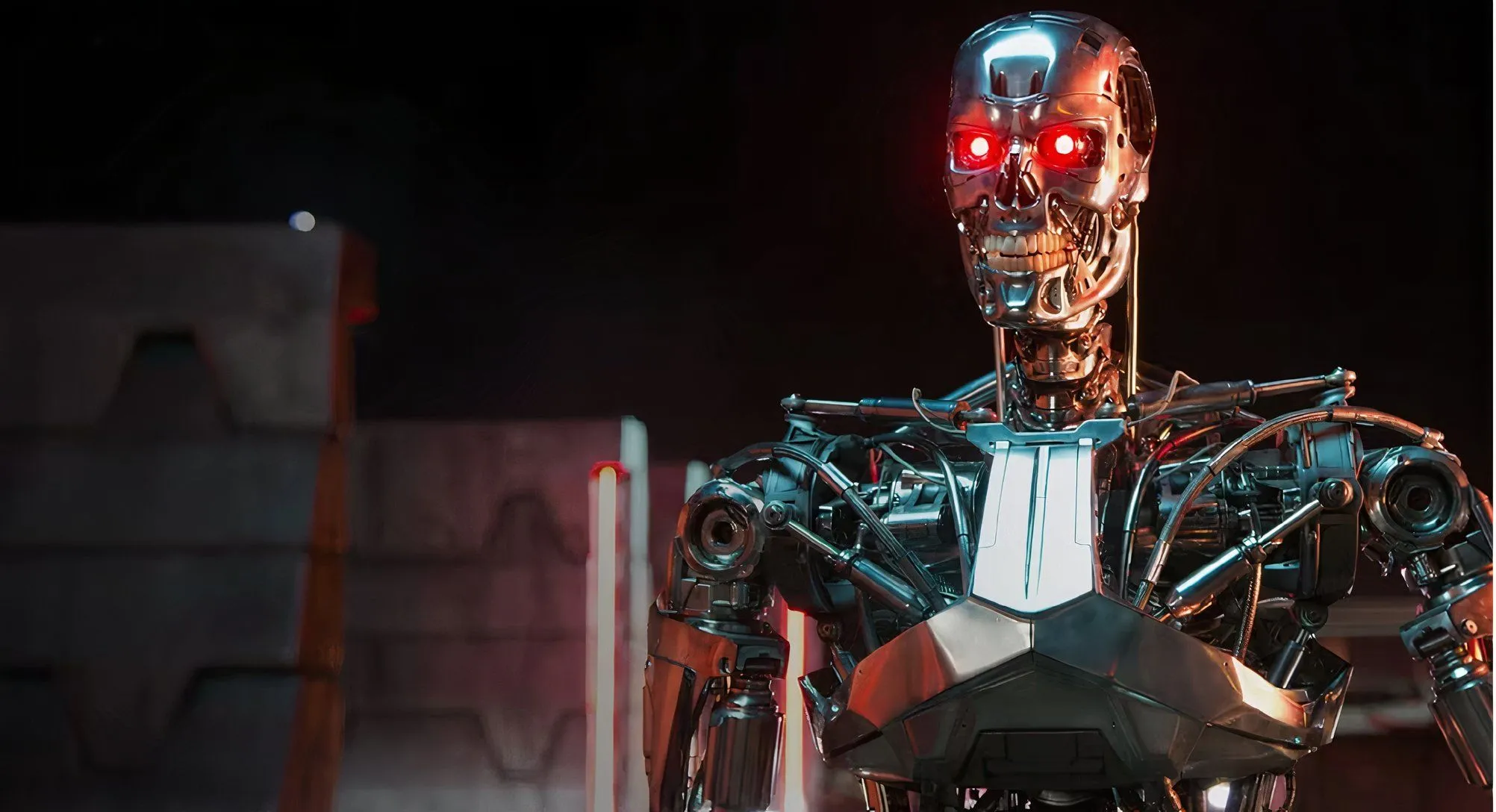 Terminator 2D: No Fate - Viết Lại Lịch Sử Kẻ Hủy Diệt Với Kết Cục Bất Ngờ 1 Ảnh chụp màn hình gameplay Terminator 2D: No Fate với đồ họa pixel art, T-800 đang chiến đấu ác liệt.