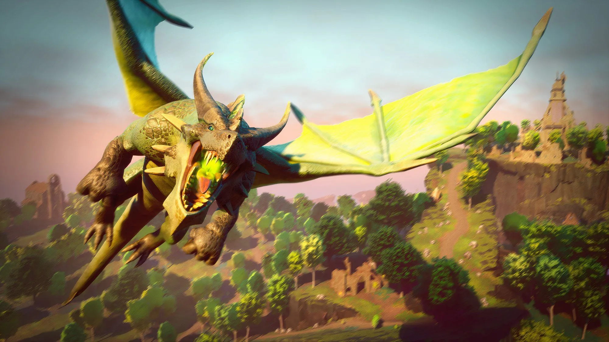 Artwork chính thức của RuneScape: Dragonwilds thể hiện quy mô và tham vọng của Jagex