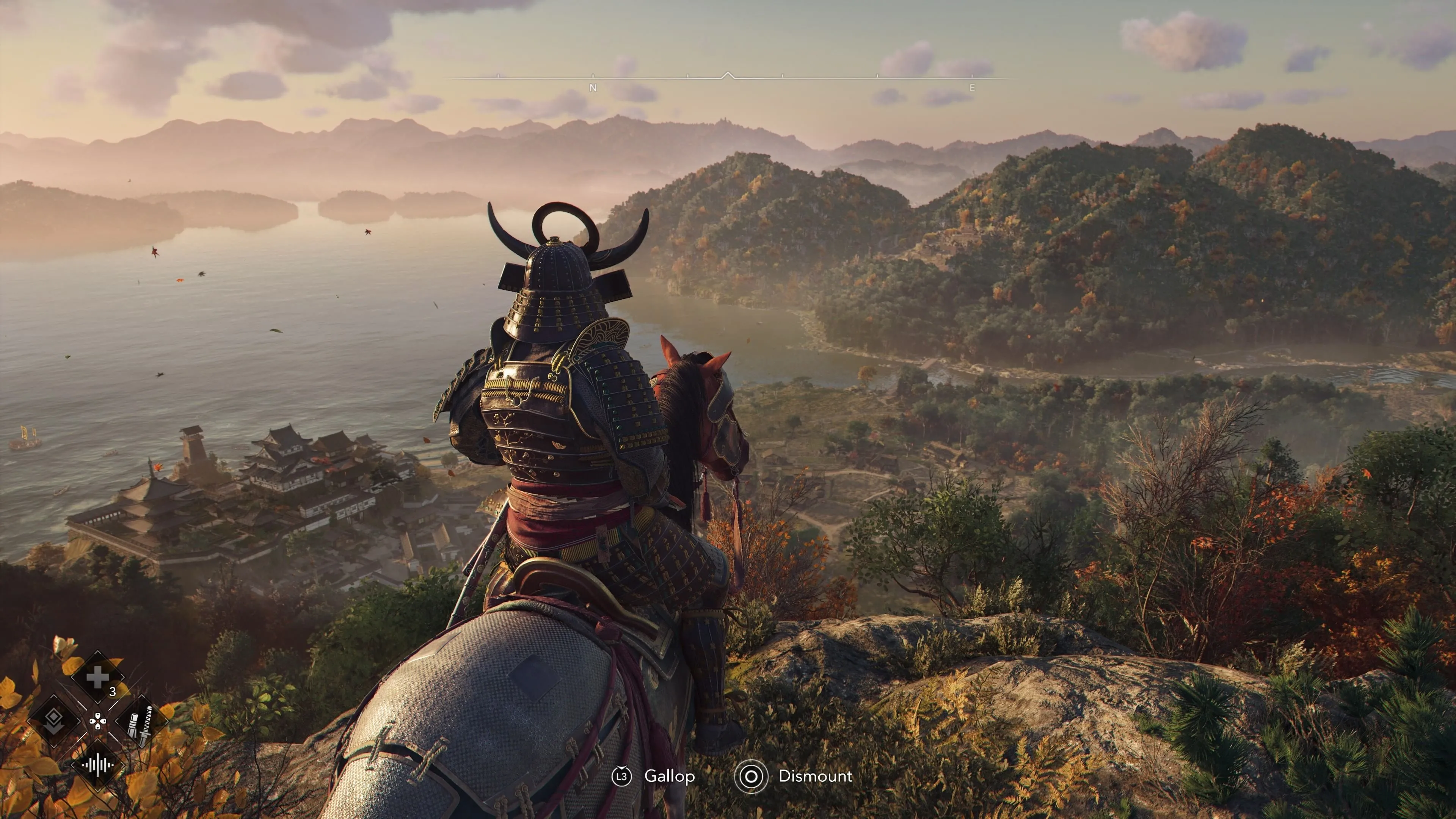 Bản đồ trong game Assassin's Creed Shadows thể hiện tầm quan trọng của hiển thị rõ ràng