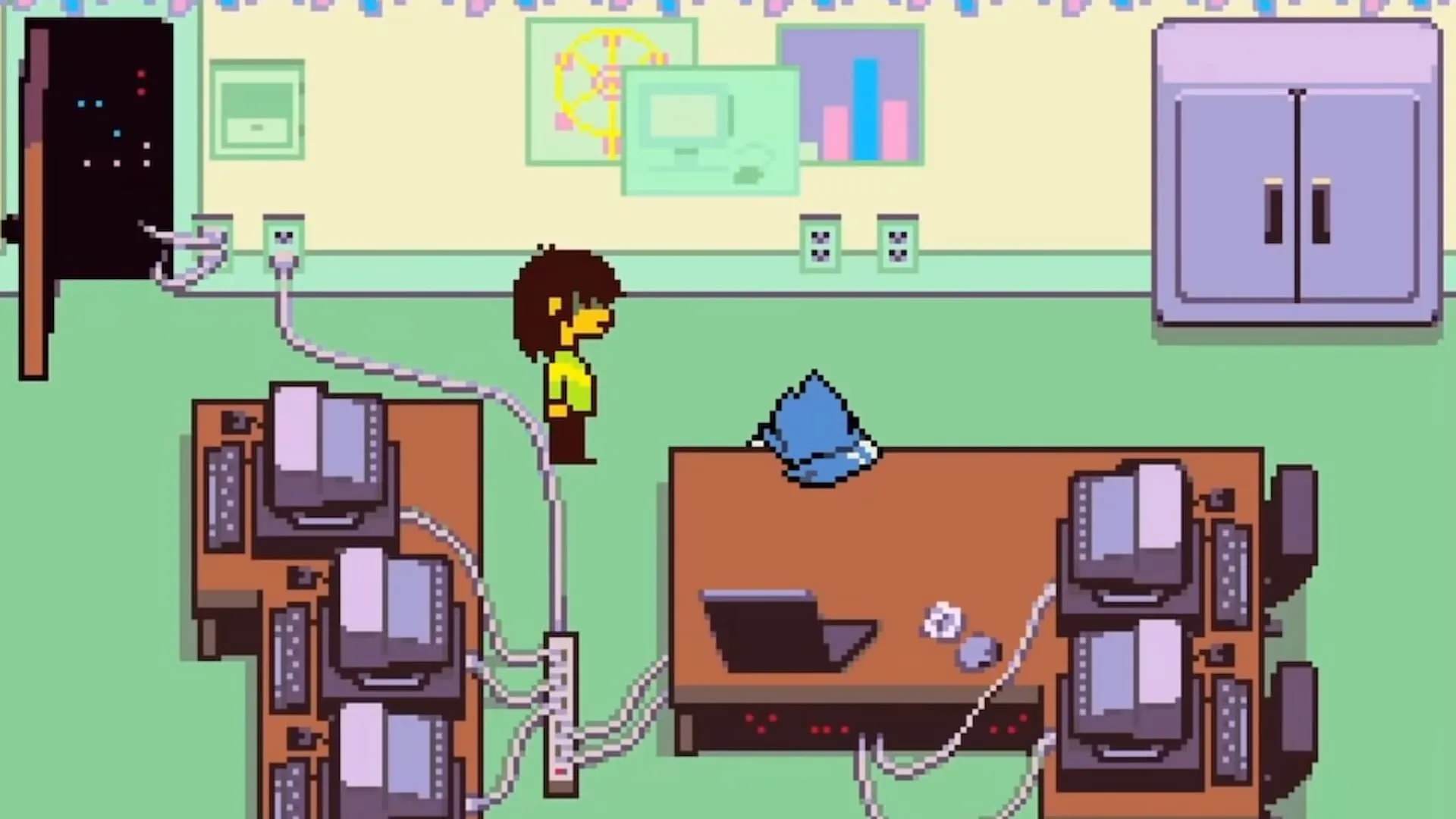 Berdly trong Deltarune bị đóng băng sau đòn tấn công Snowgrave, số phận của cậu trong Weird Route là một câu hỏi lớn.