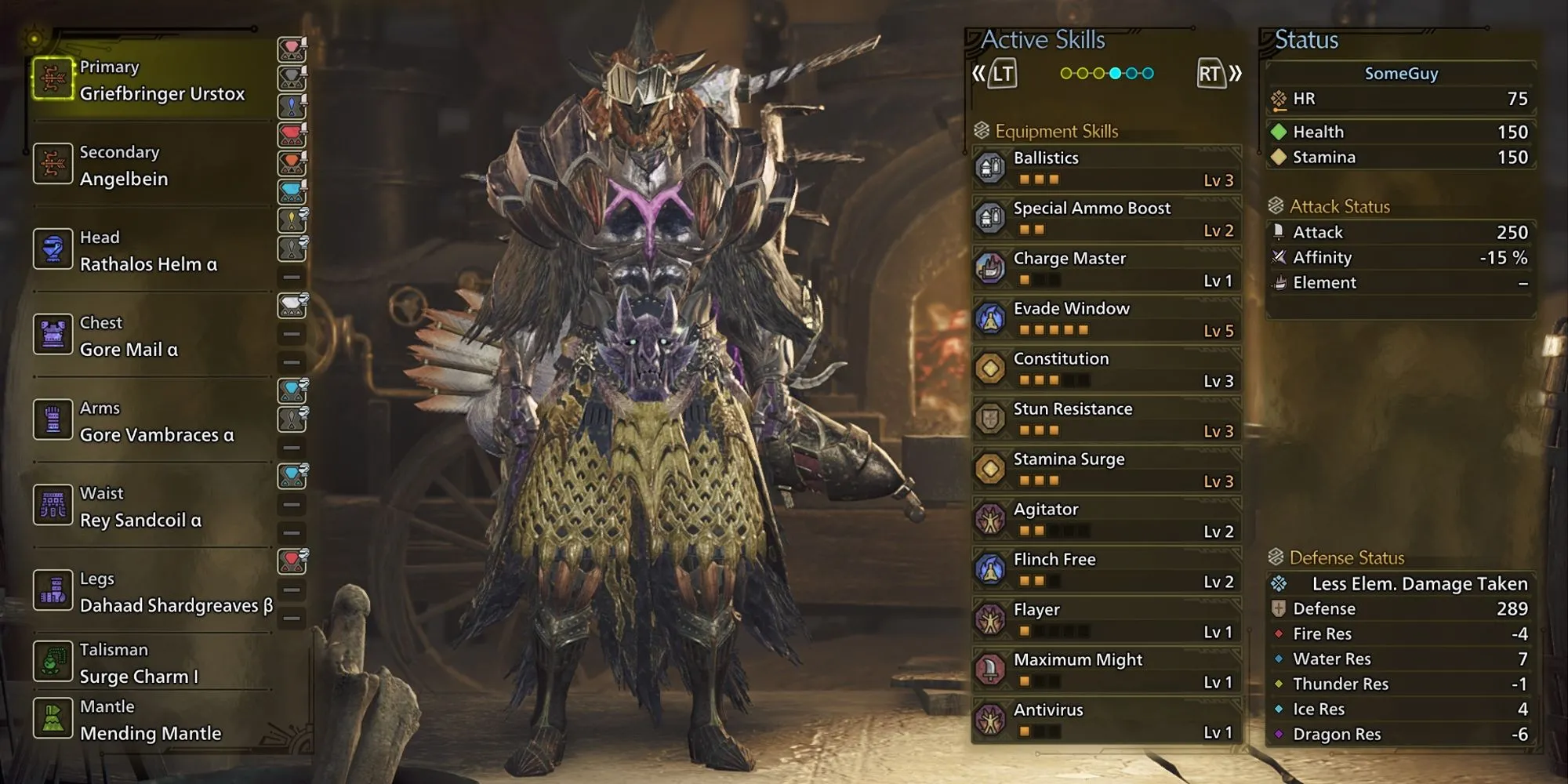 Bộ trang bị build cung High Rank tối ưu trong Monster Hunter Wilds
