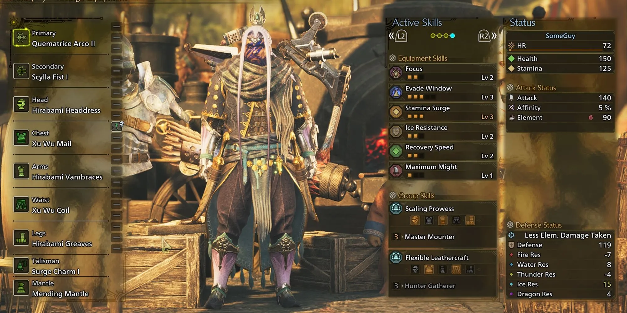 Bộ trang bị build cung Low Rank hiệu quả trong Monster Hunter Wilds