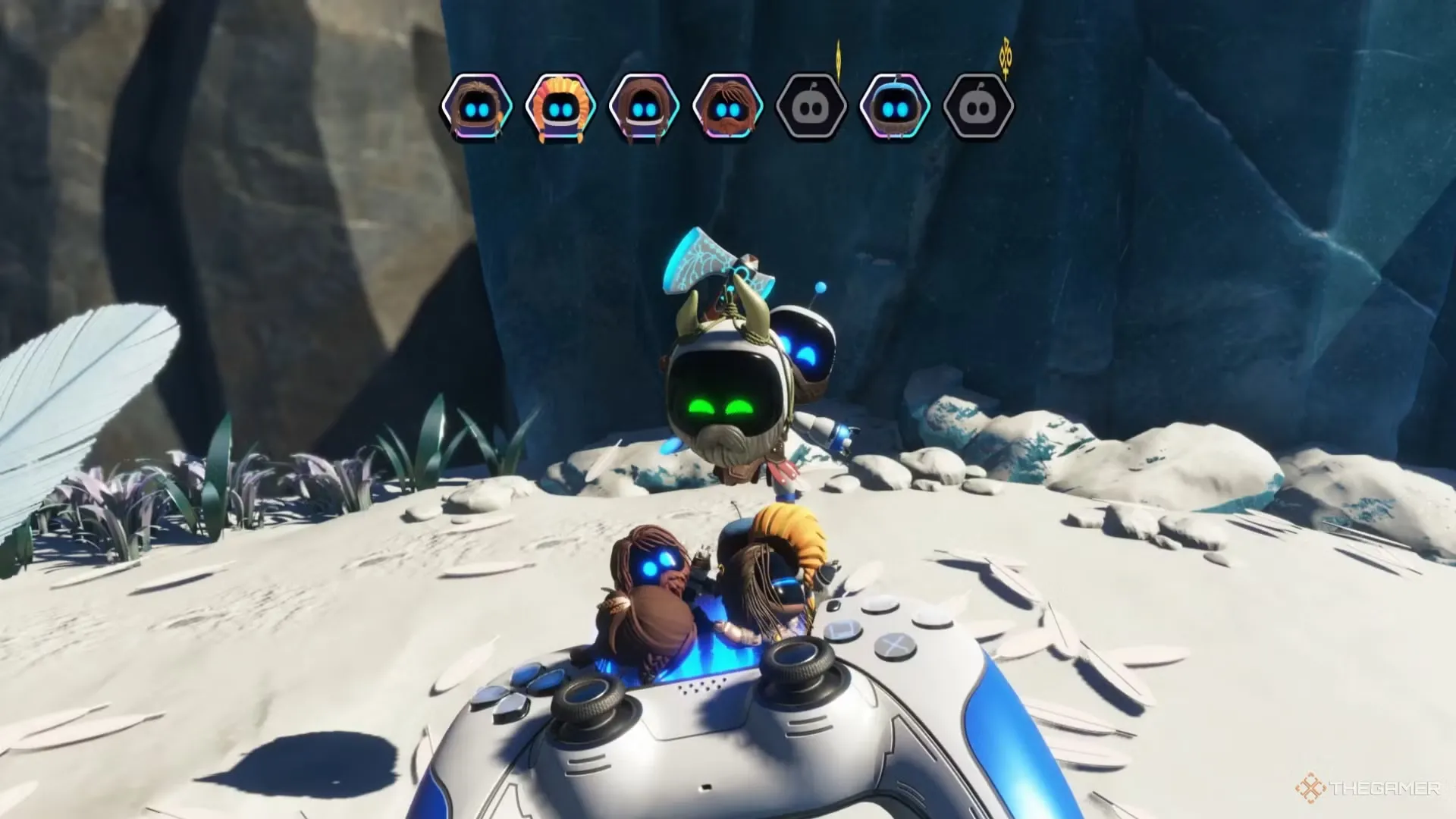 Bot of War - Chú robot Astro hóa thân thành Kratos trong Astro Bot