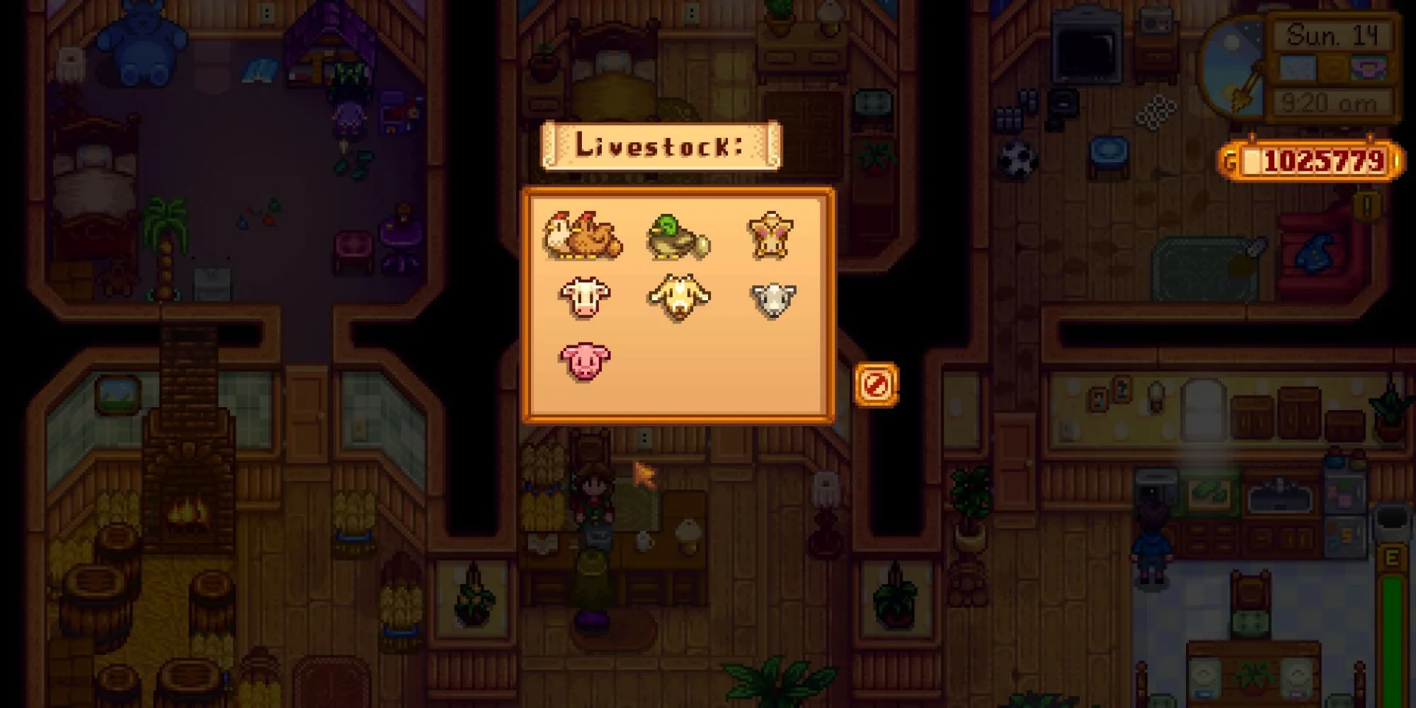 Các loại vật nuôi trong chuồng trong Stardew Valley