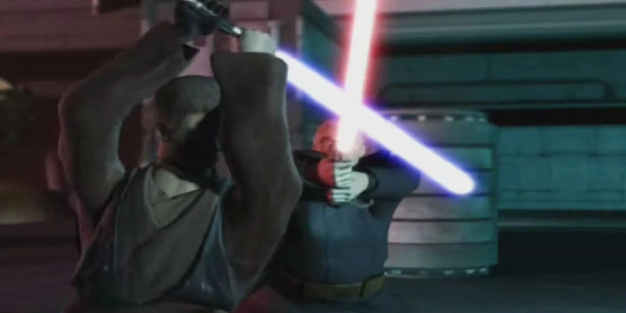 Cảnh chiến đấu giữa Anakin Skywalker và Count Dooku, minh họa cho bối cảnh Clone Wars trong Star Wars Zero Company.