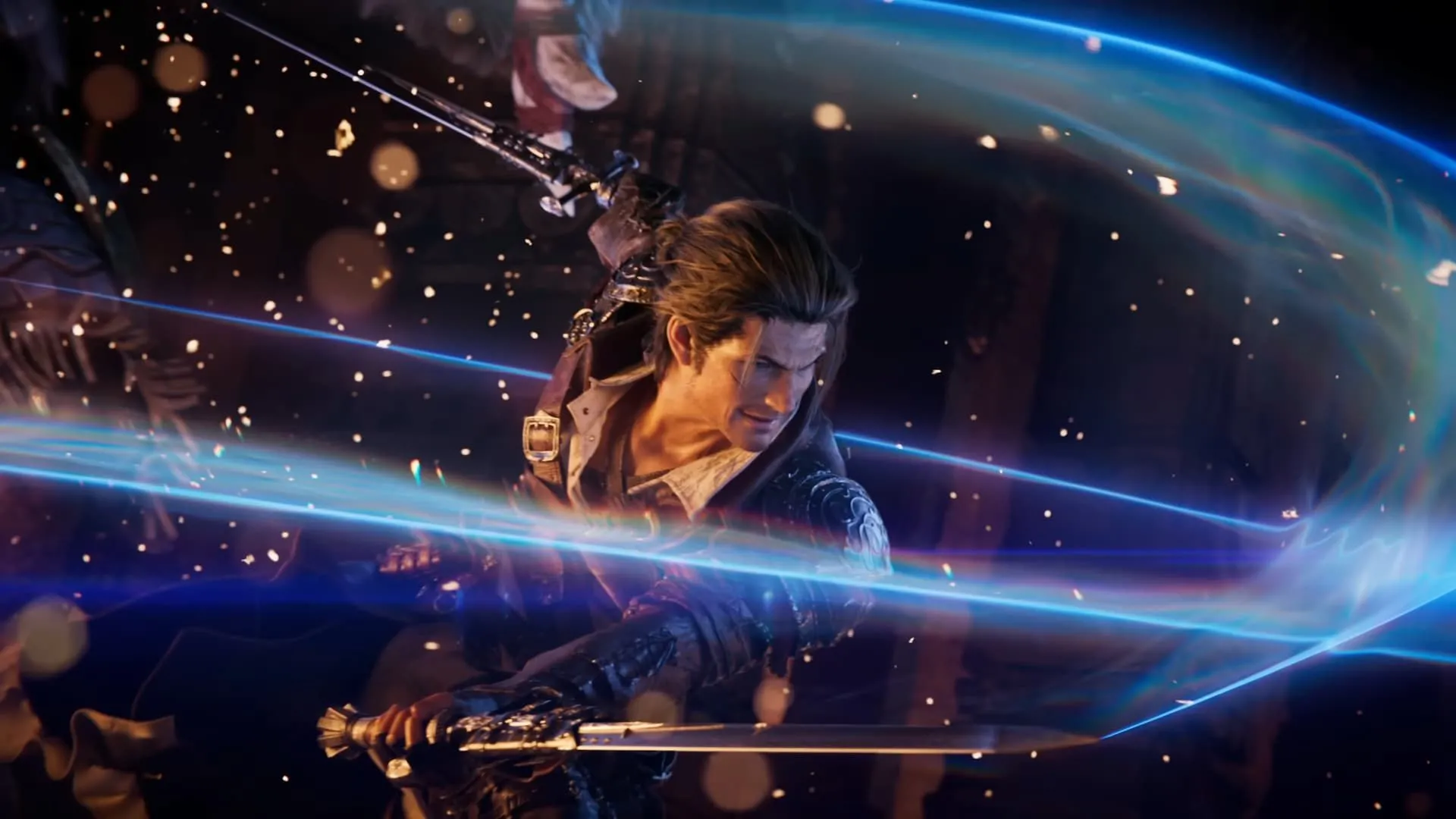 Chiến Binh Ánh Sáng với nghề Viper tấn công trong trailer Final Fantasy 14 Dawntrail