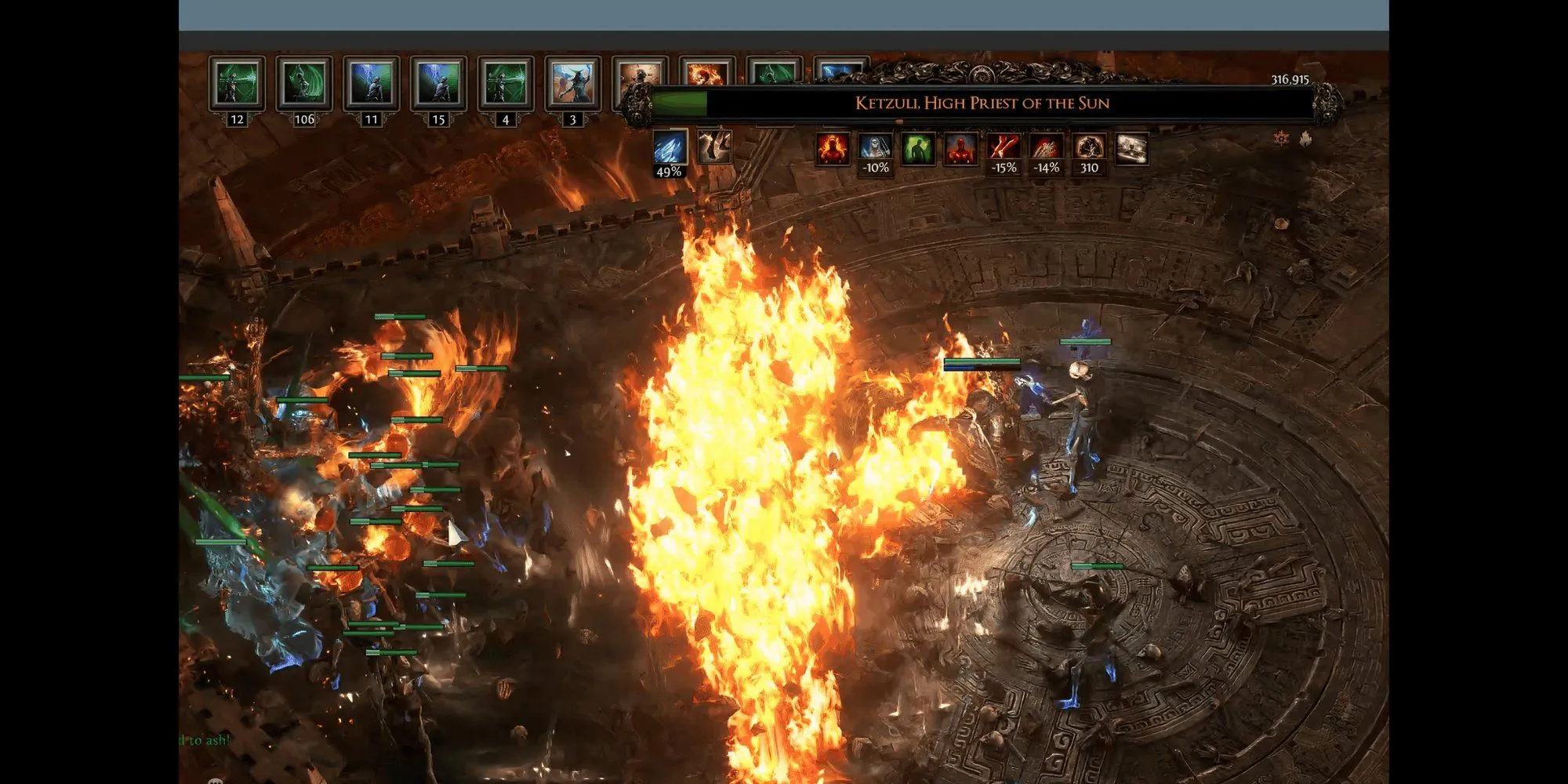 Chiến binh Titan sử dụng Totem gây sát thương diện rộng trong Path of Exile 2