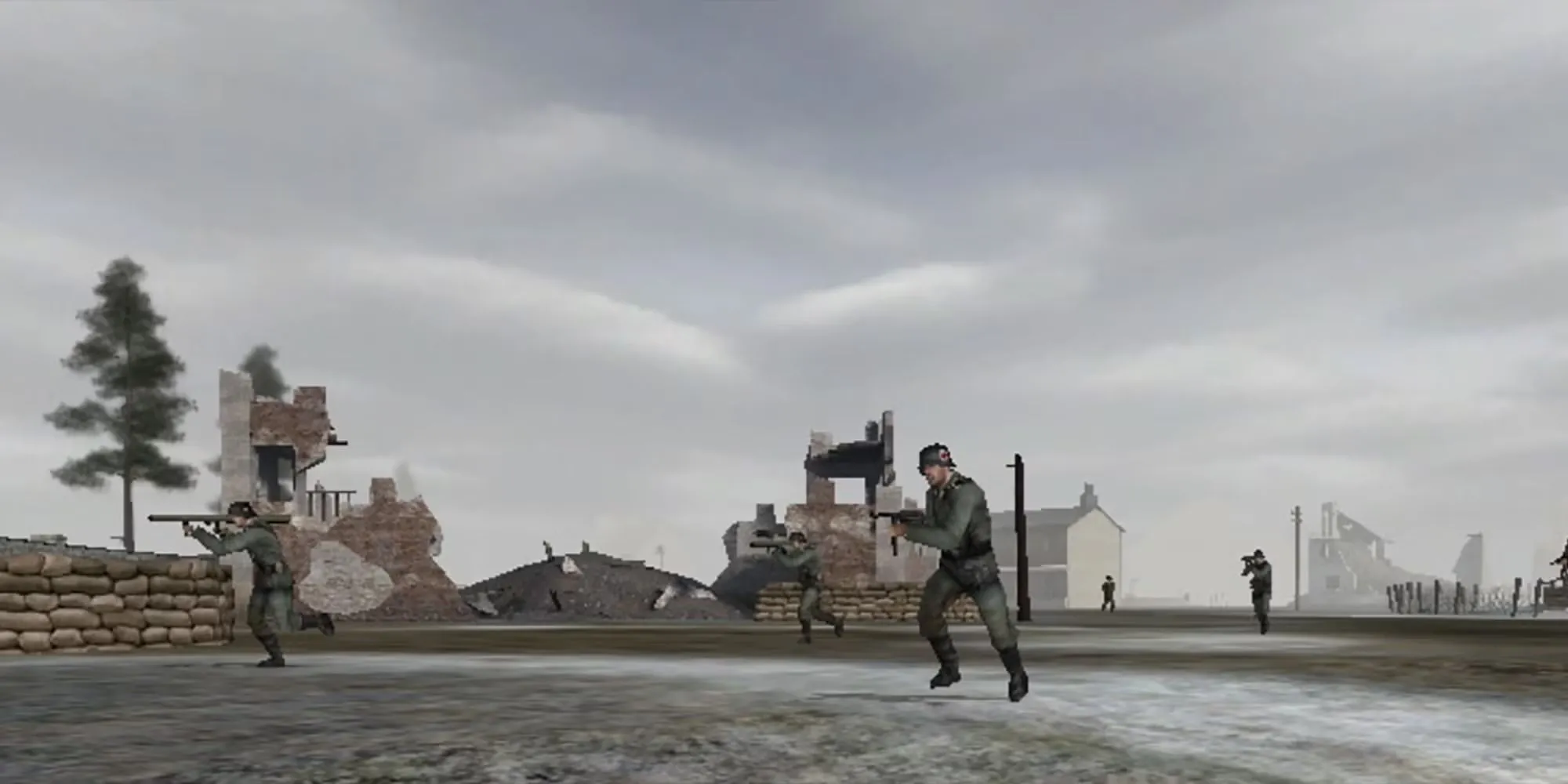 Chiến trường rộng lớn và khốc liệt trong Battlefield 1942