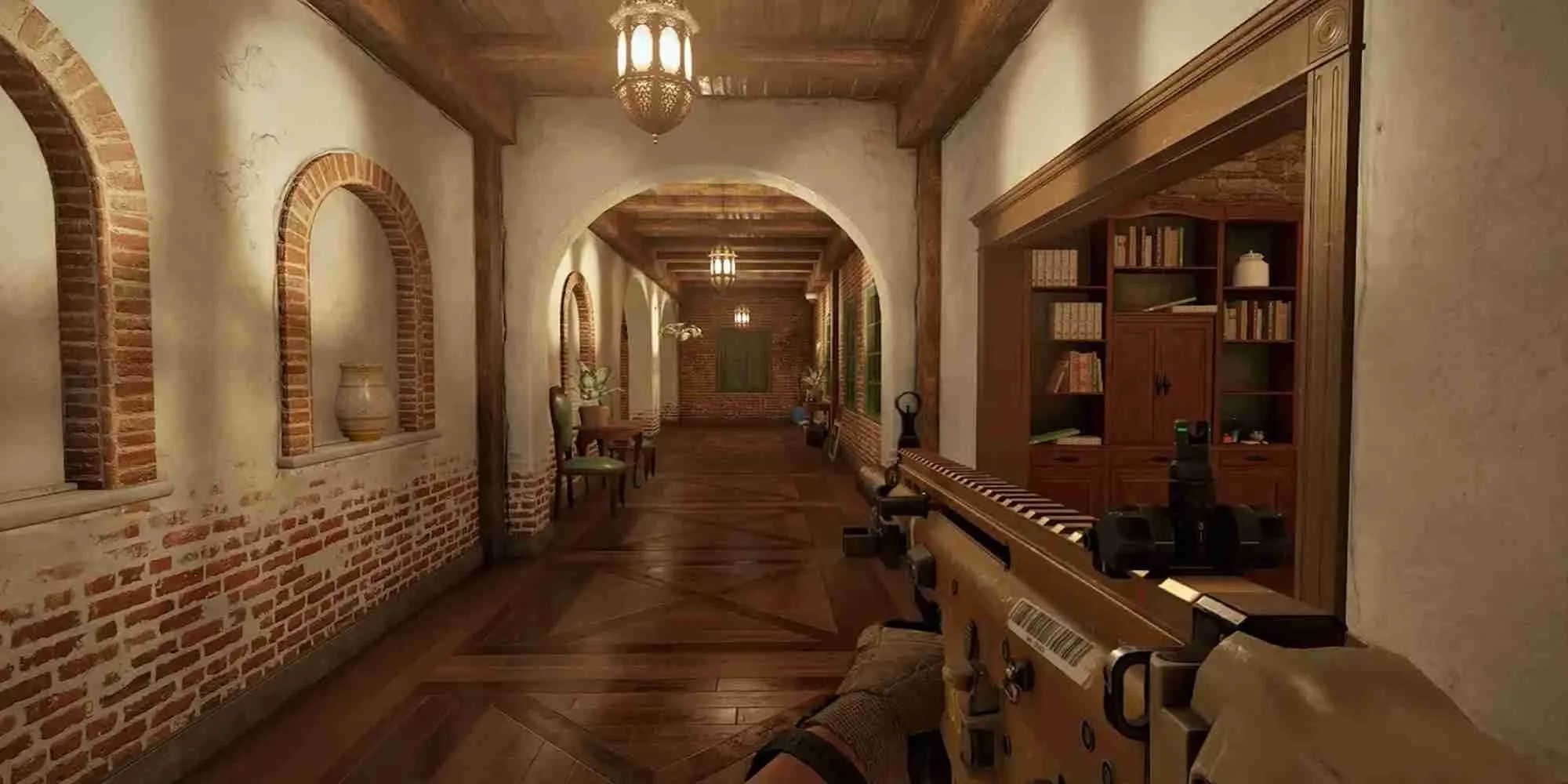 Đặc vụ Rainbow Six Siege đang chuẩn bị phá tường trong một pha tấn công chiến thuật