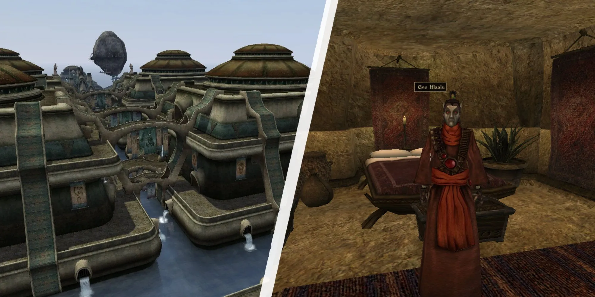 Đại Sư Phụ Eno Hlaalu của Morag Tong trong Morrowind.