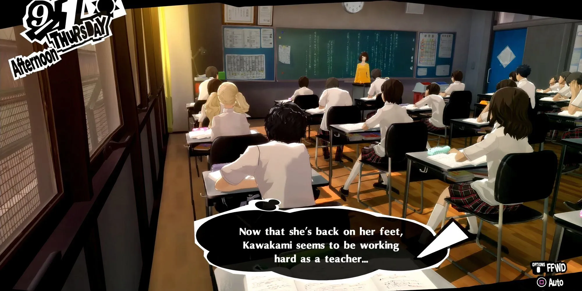 Dẫn Kawakami đi chơi trong Persona 5 Royal, nhánh tình bạn