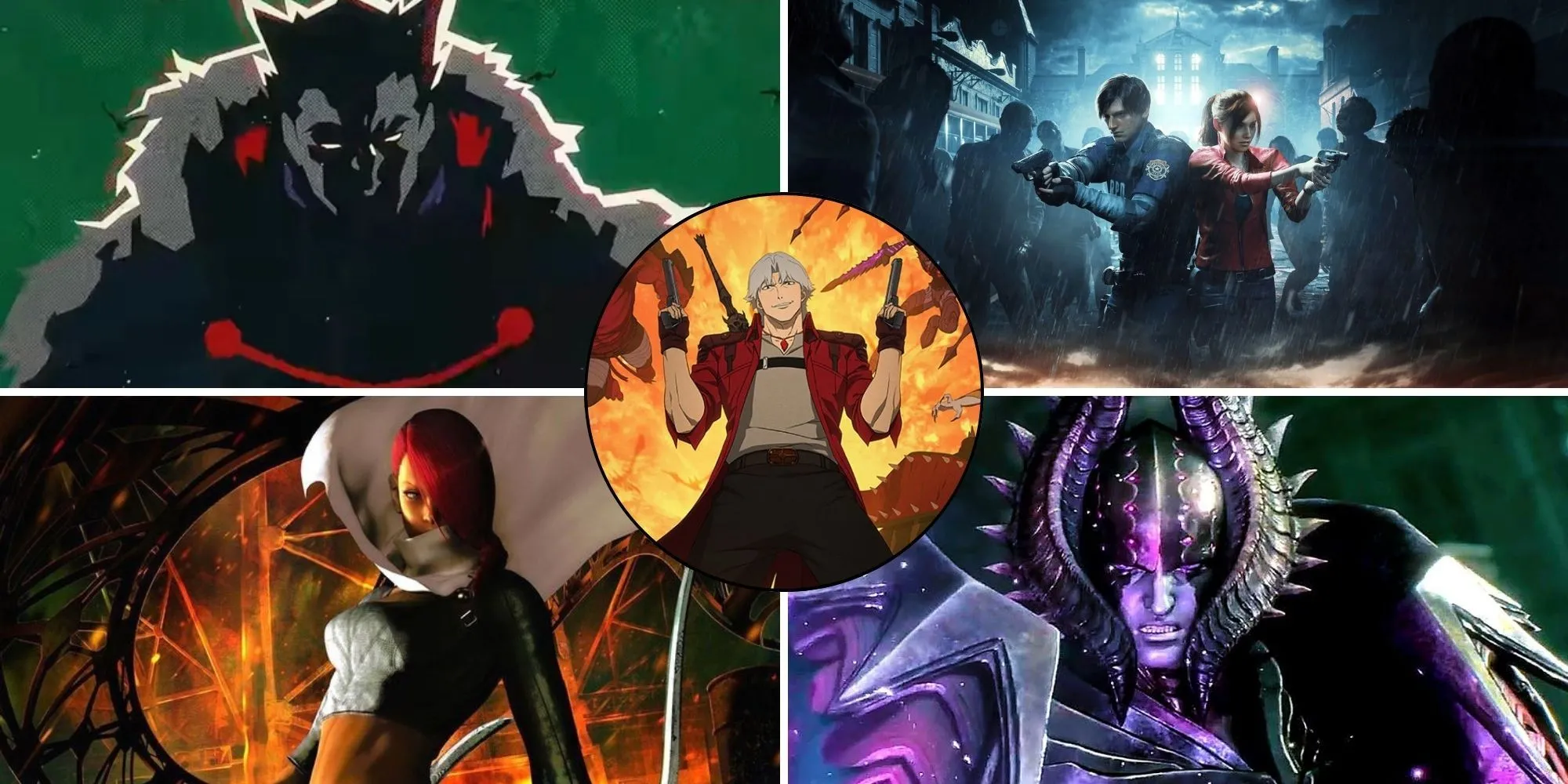 Dante phô diễn kỹ năng trong series Netflix Devil May Cry, liên quan đến các chi tiết tham khảo