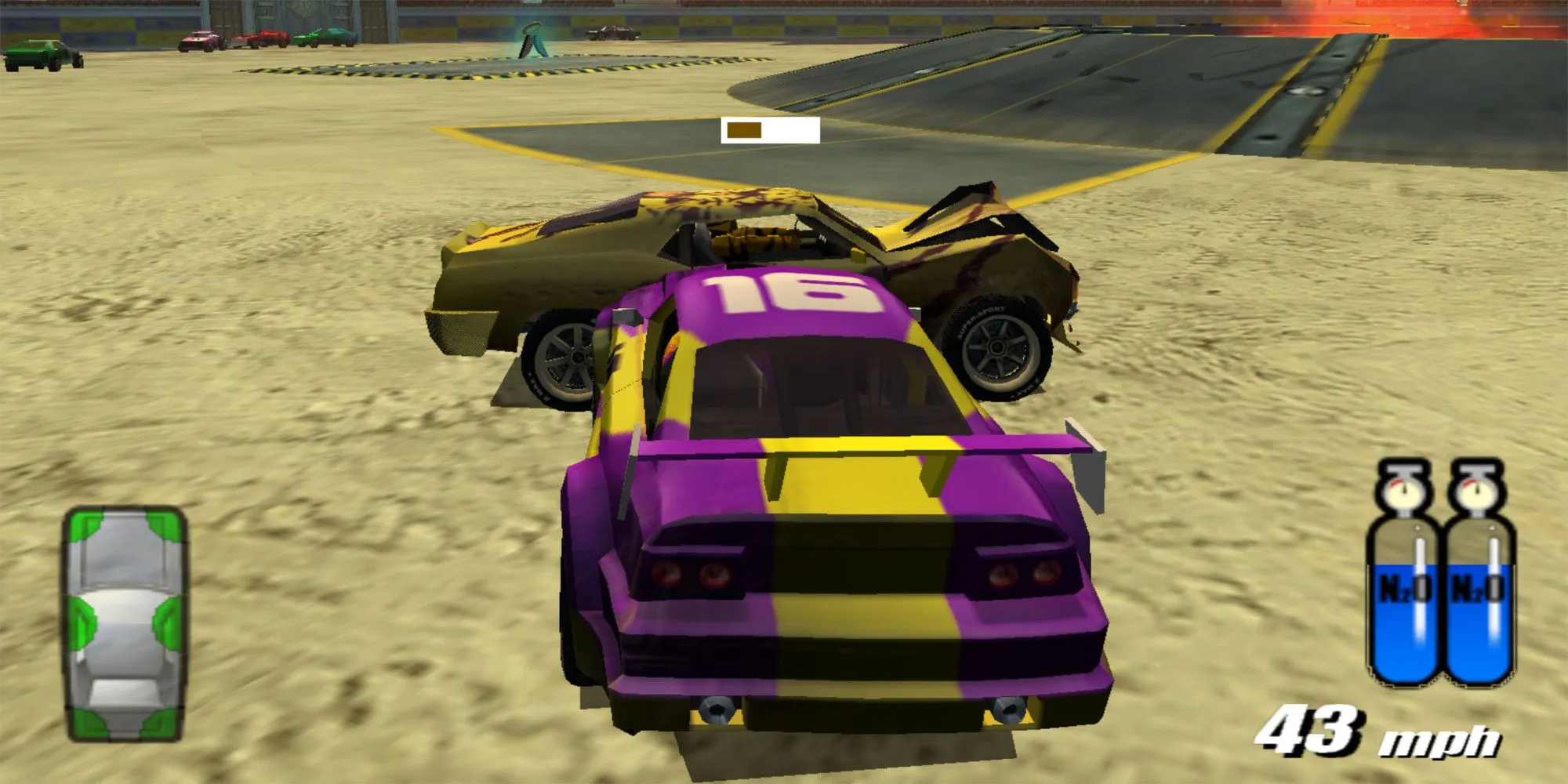 Đấu trường La Mã trong Destruction Derby Arenas