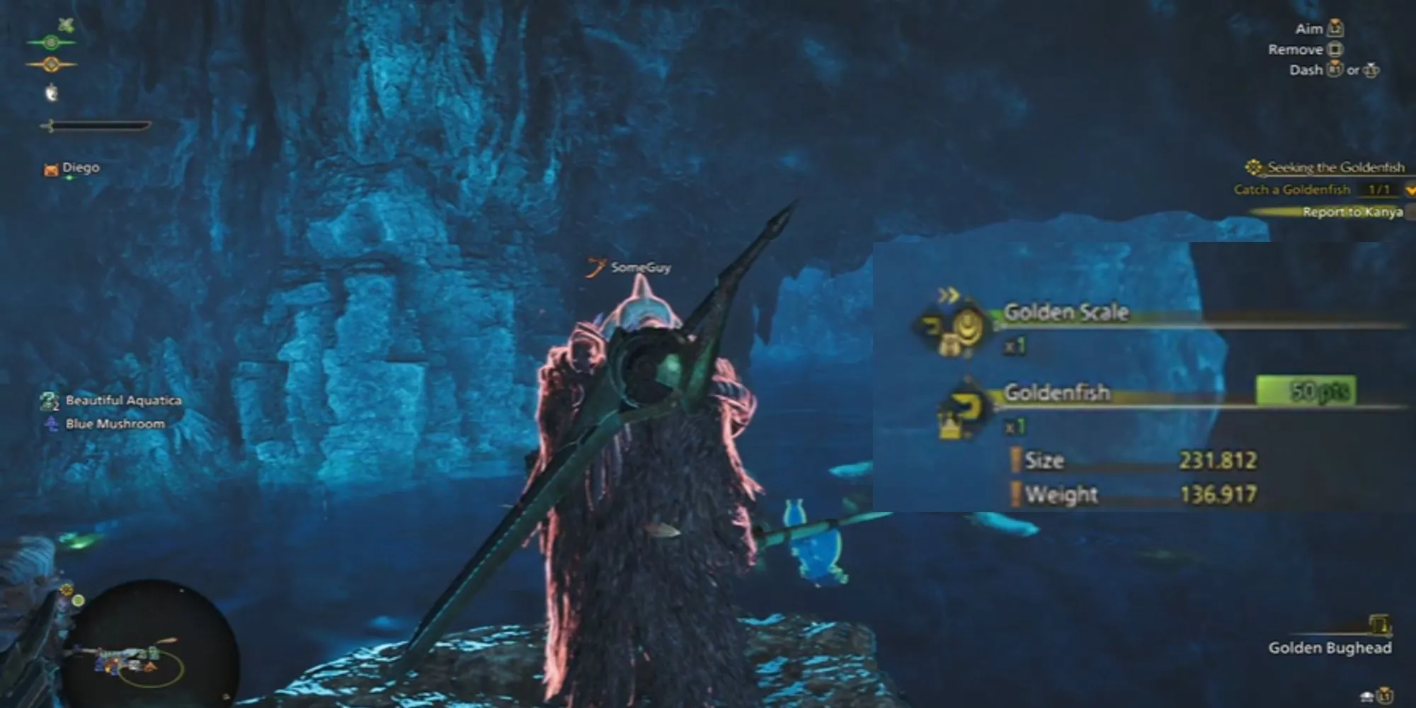 Điểm Bang Hội (Guild Points) nhận được từ hoạt động câu cá trong Monster Hunter Wilds
