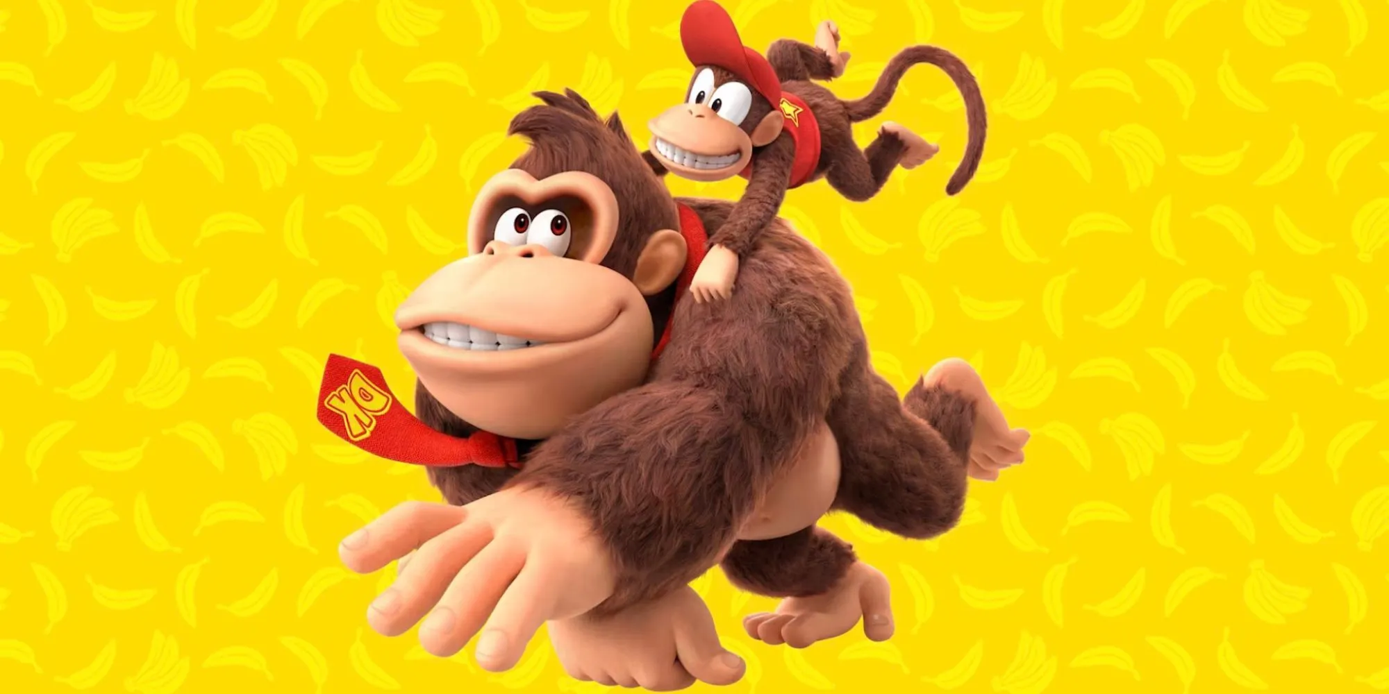 Donkey Kong và Diddy Kong với thiết kế mới từ phim hoạt hình Mario