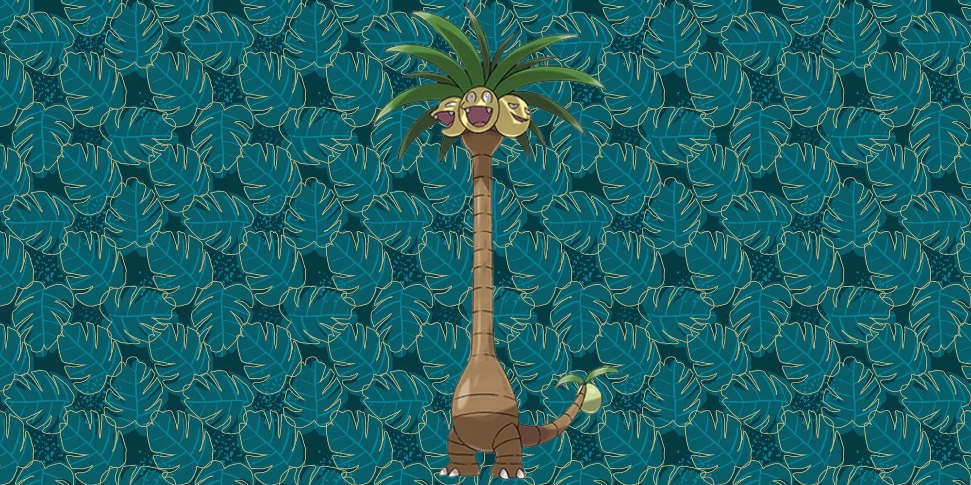 Exeggutor Alola với chiếc cổ dài phi lý vươn lên trời