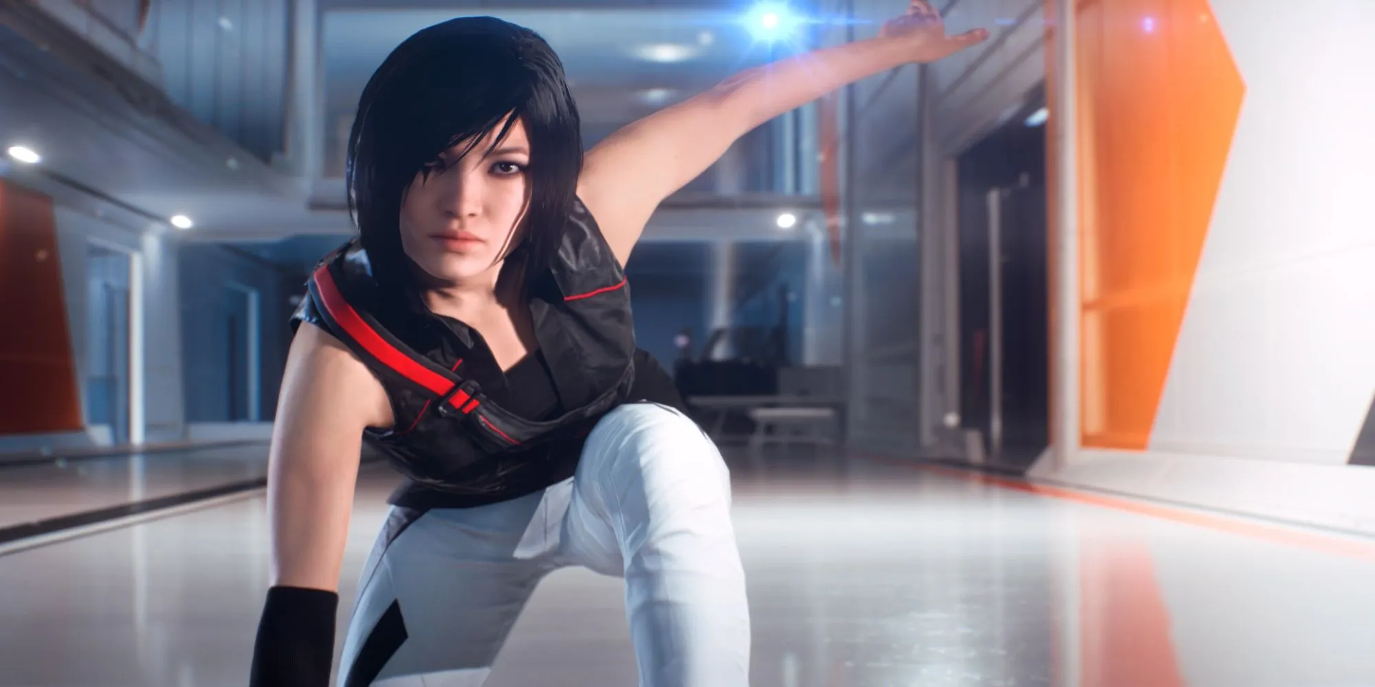 Faith Connors, nữ chính của game open world Mirror's Edge Catalyst, hình ảnh từ Steam