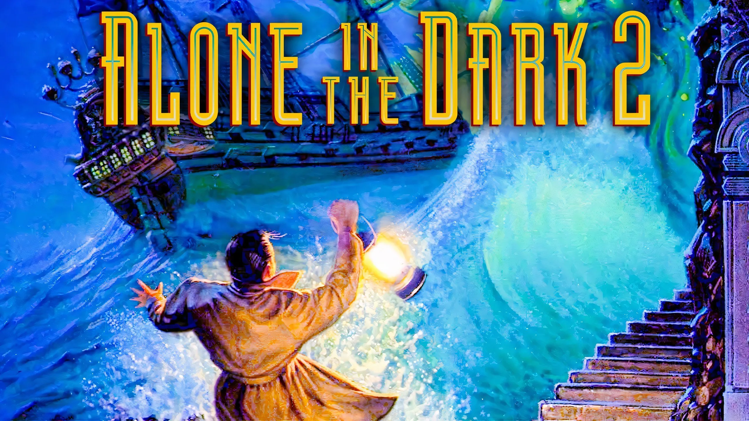 Gameplay Alone in the Dark 2 với nhân vật Edward Carnby