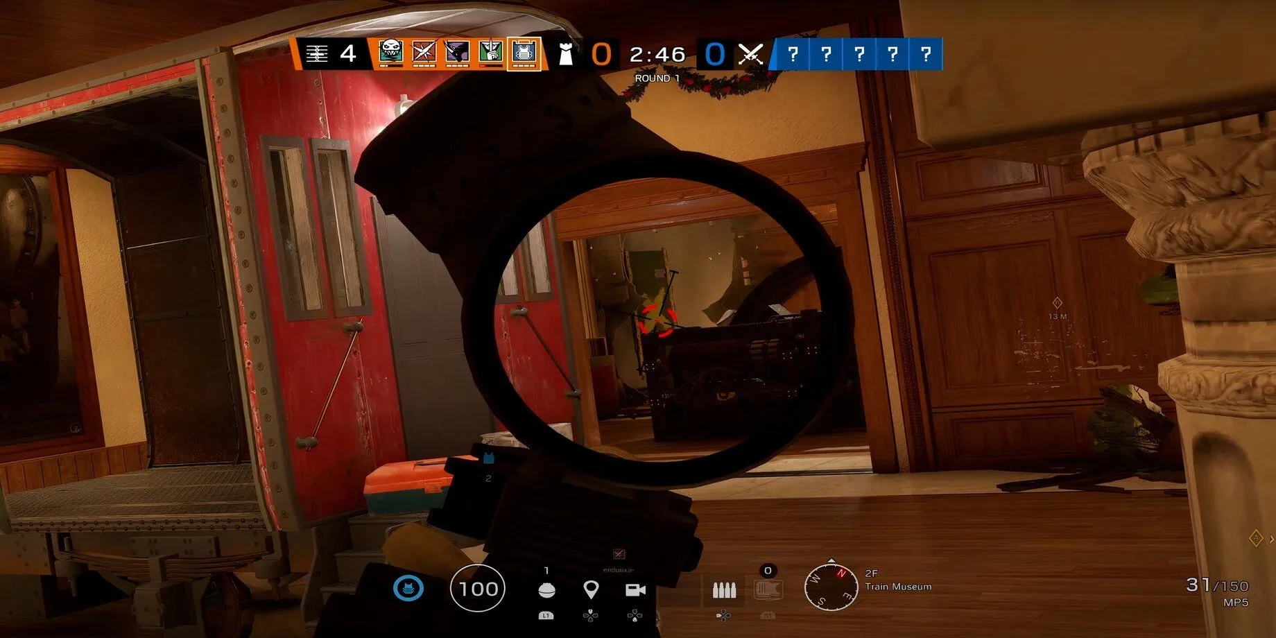 Gameplay Rainbow Six Siege với các đặc nhiệm đang giao tranh trong một tòa nhà