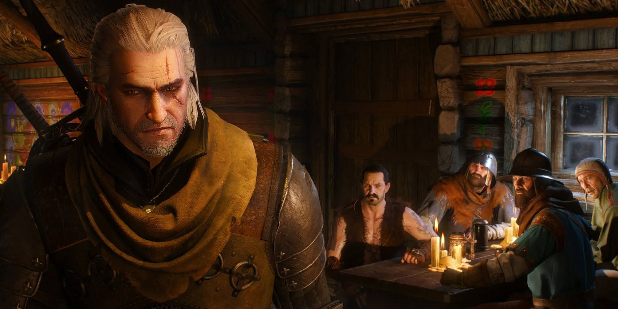 Geralt of Rivia trong The Witcher 3 Wild Hunt