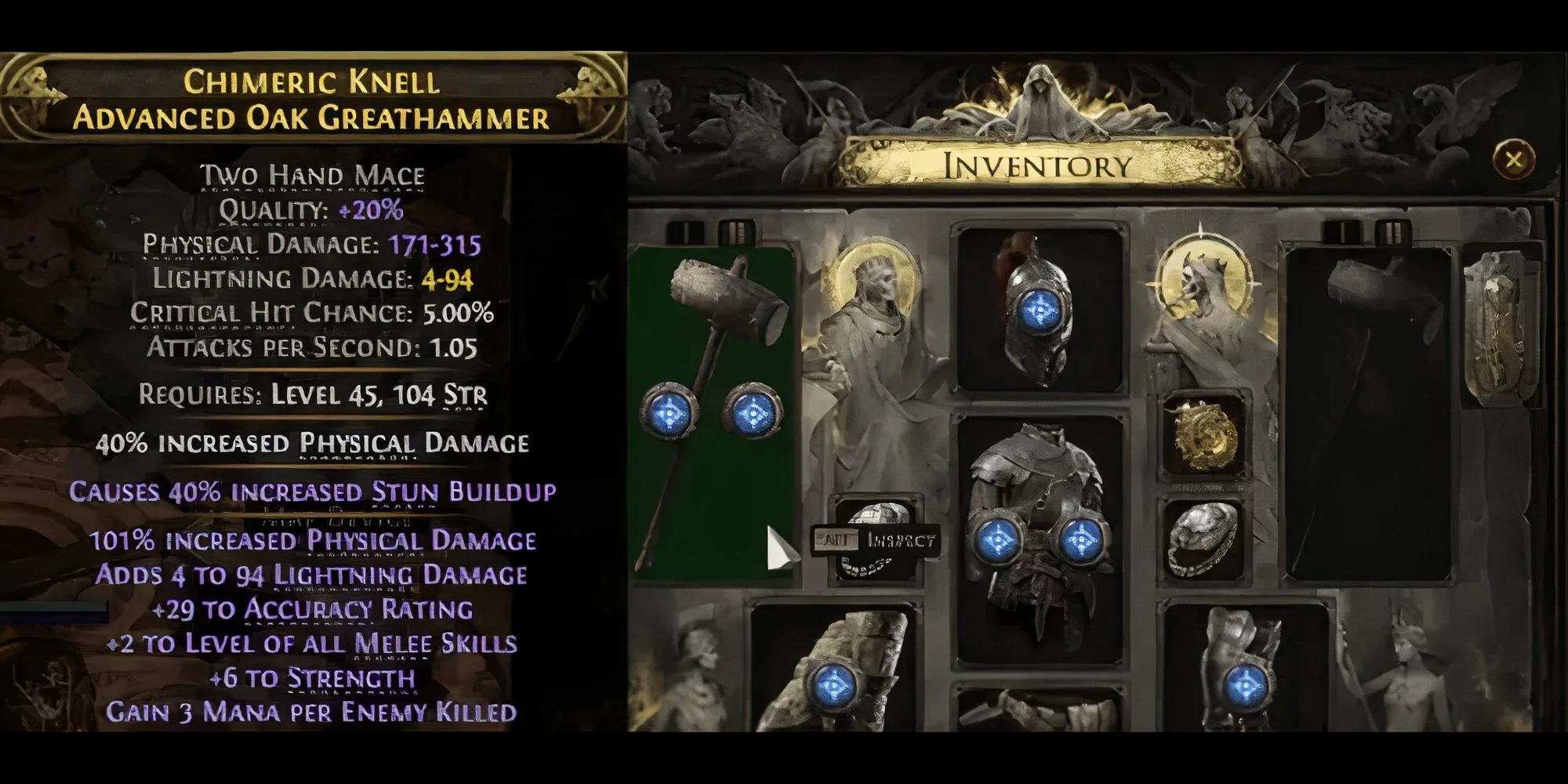 Gợi ý trang bị giáp cho build khởi đầu Warrior trong Path of Exile 2