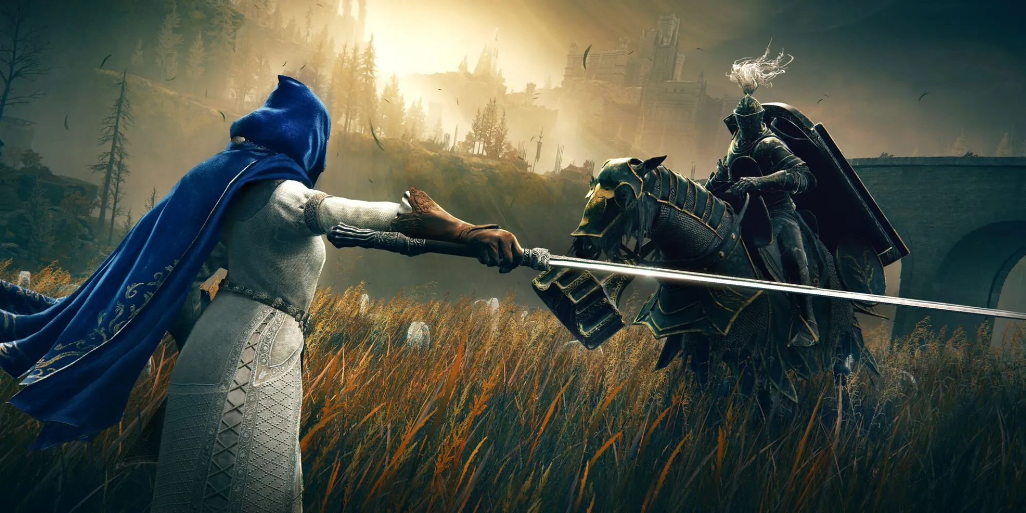 Hình ảnh artwork của Elden Ring Shadow of the Erdtree, bản DLC được đánh giá cao của Bandai Namco