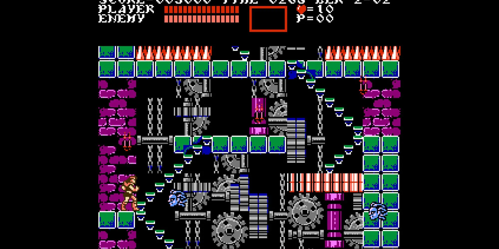 Hình ảnh Castlevania III: Dracula's Curse, game platformer hành động trên NES