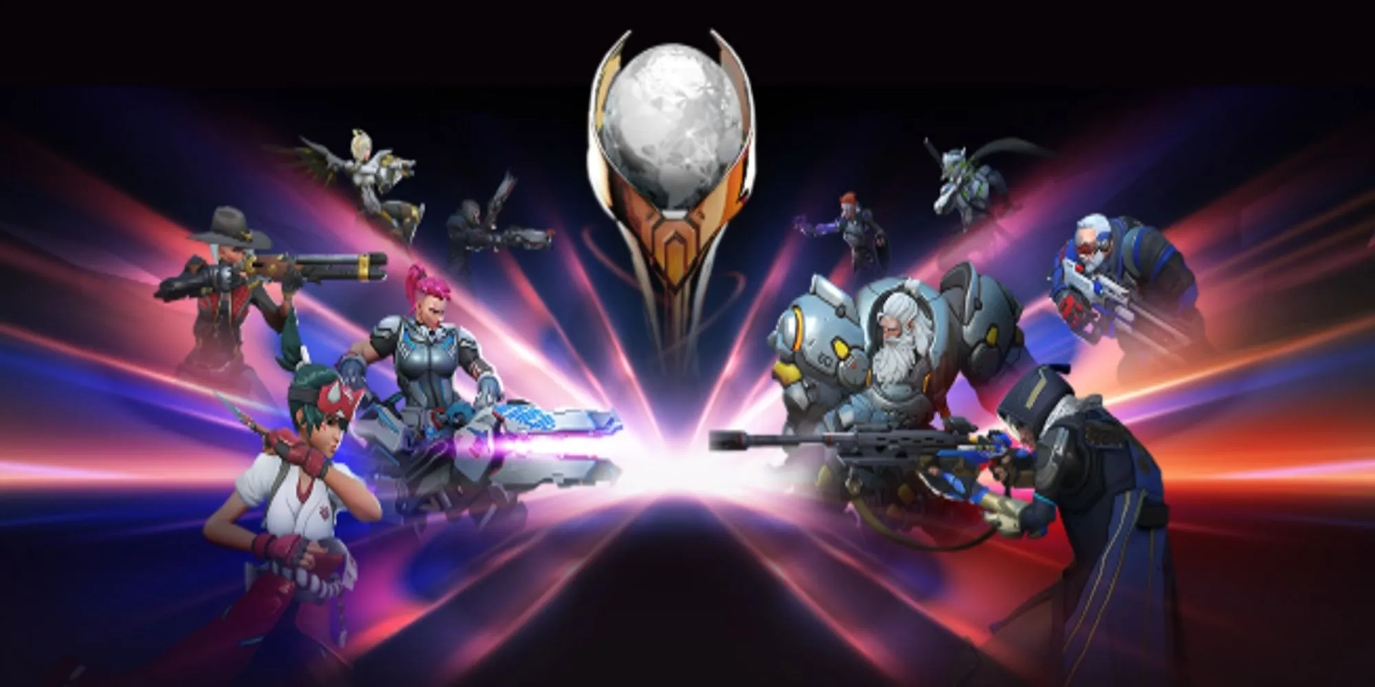 Hình ảnh chính giới thiệu Chế độ Stadium mới trong Overwatch 2