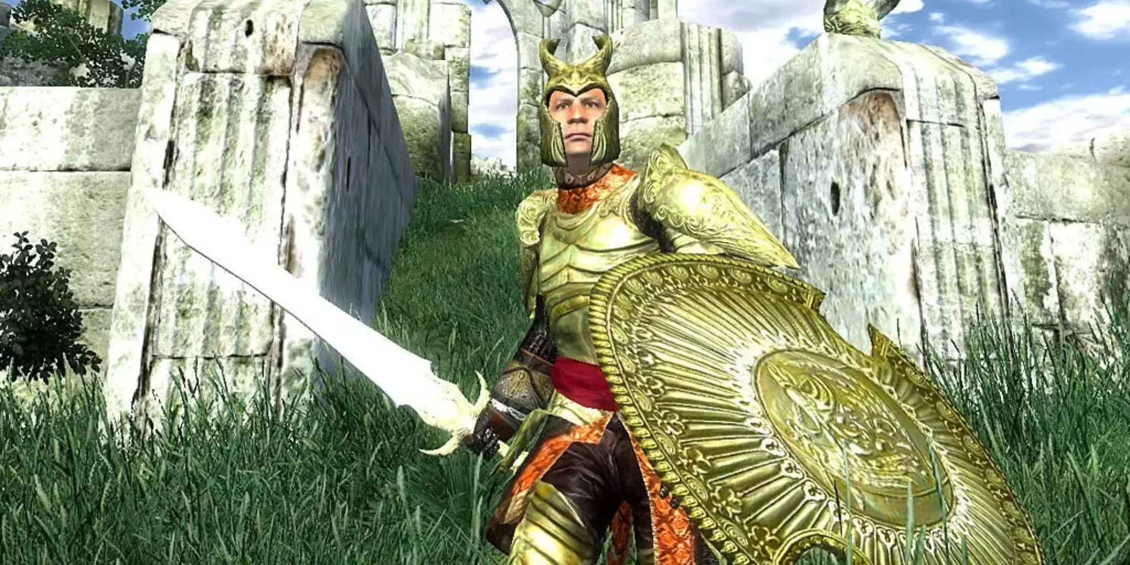 Hình ảnh gameplay từ The Elder Scrolls IV Oblivion, tựa game nhập vai fantasy được đồn đoán sẽ có bản remake và xuất hiện trên Xbox Game Pass.