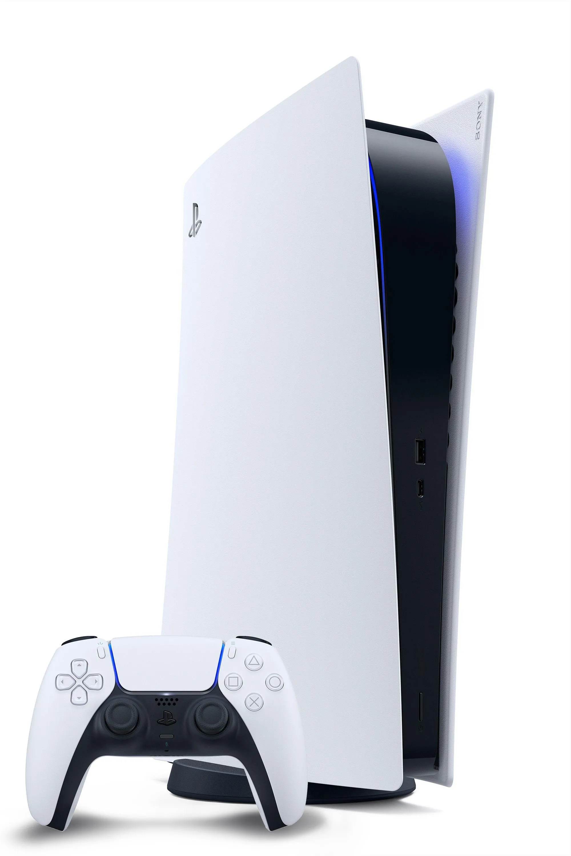 Hình ảnh máy chơi game Sony PlayStation 5, đề cập đến việc tăng giá console trước đó.