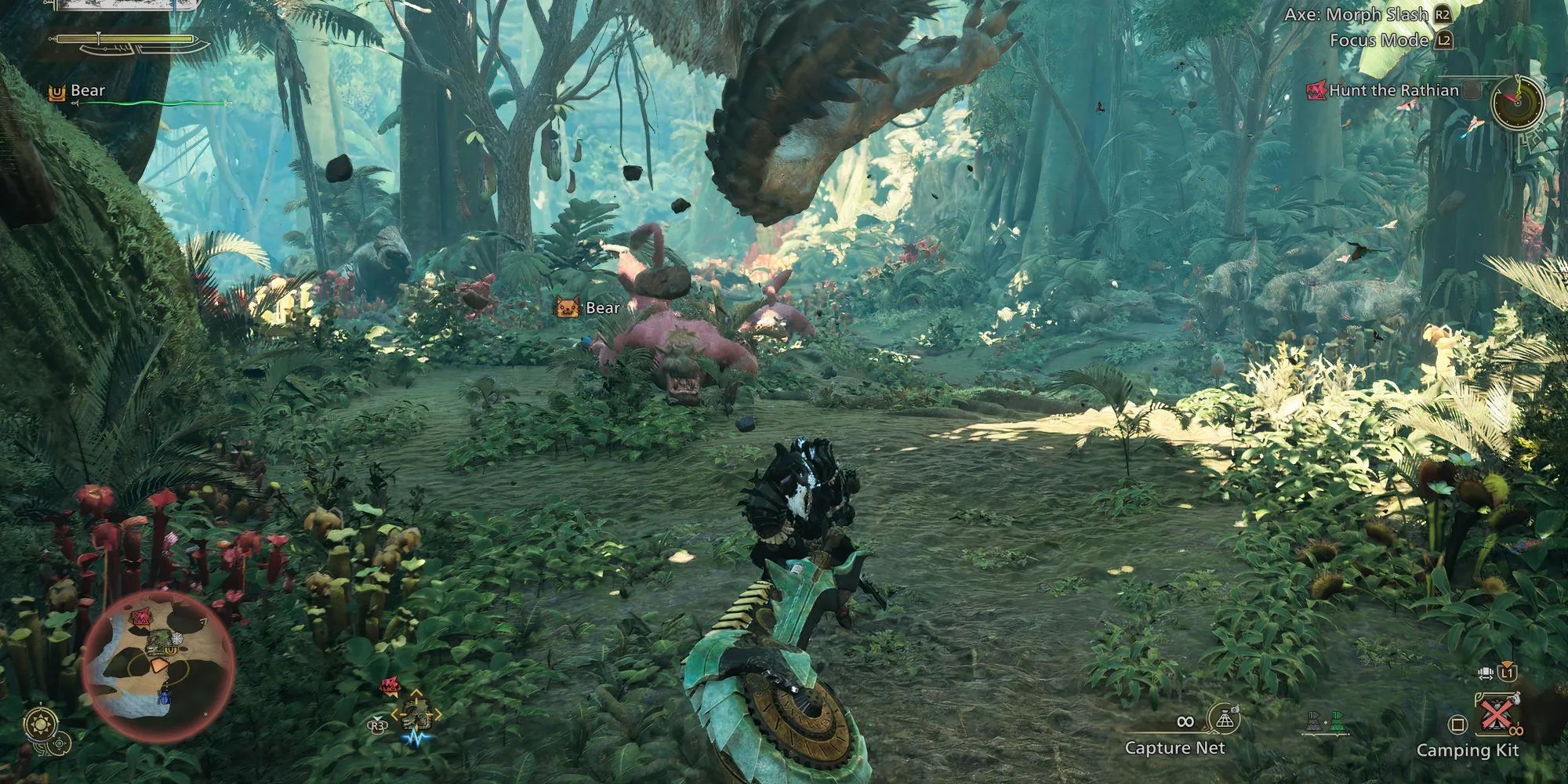 Hình ảnh minh họa các mẹo giúp game thủ sử dụng Switch Axe hiệu quả hơn trong Monster Hunter Wilds