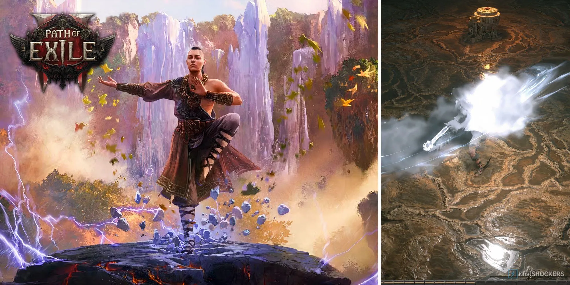 Hình minh họa build Võ Sư trong Path of Exile II