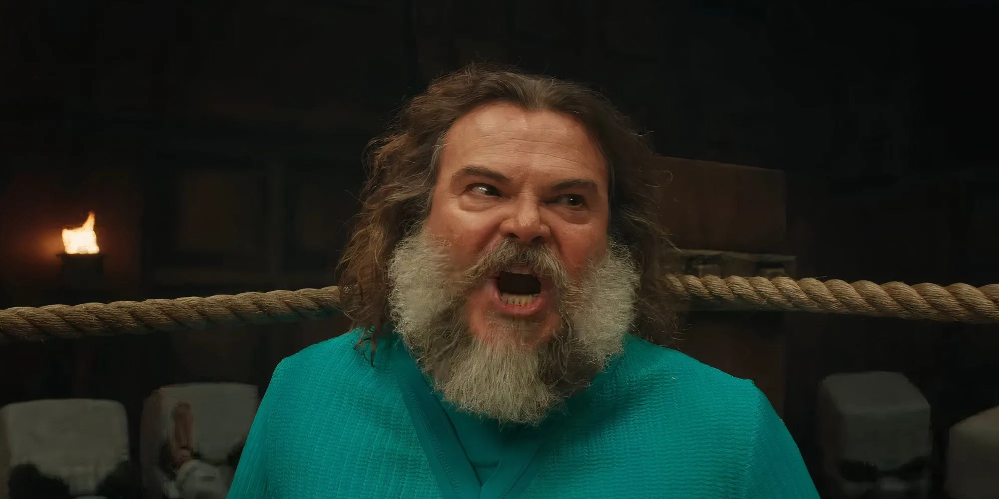 Jack Black vai Steve hét lớn Chicken Jockey trong phim A Minecraft Movie