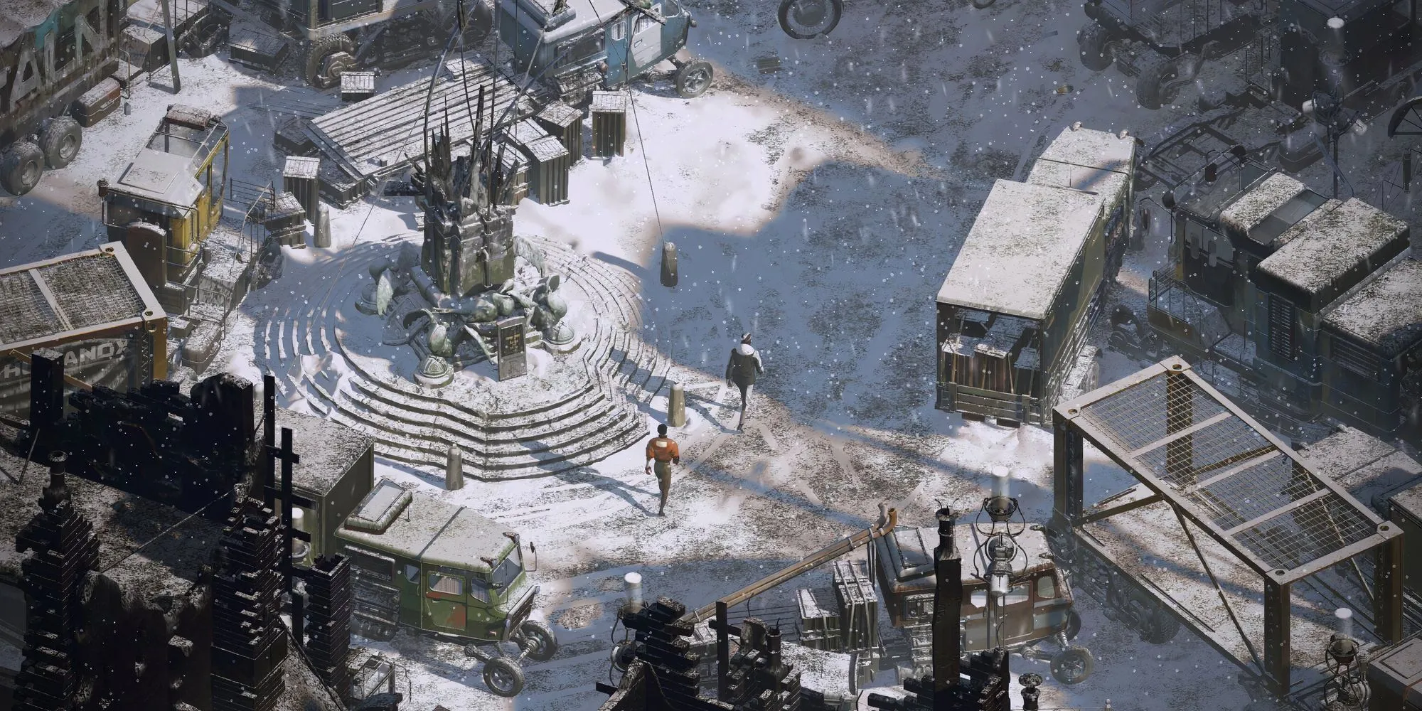 Khám phá bản đồ cùng Kim Kitsuragi trong thế giới độc đáo của Disco Elysium