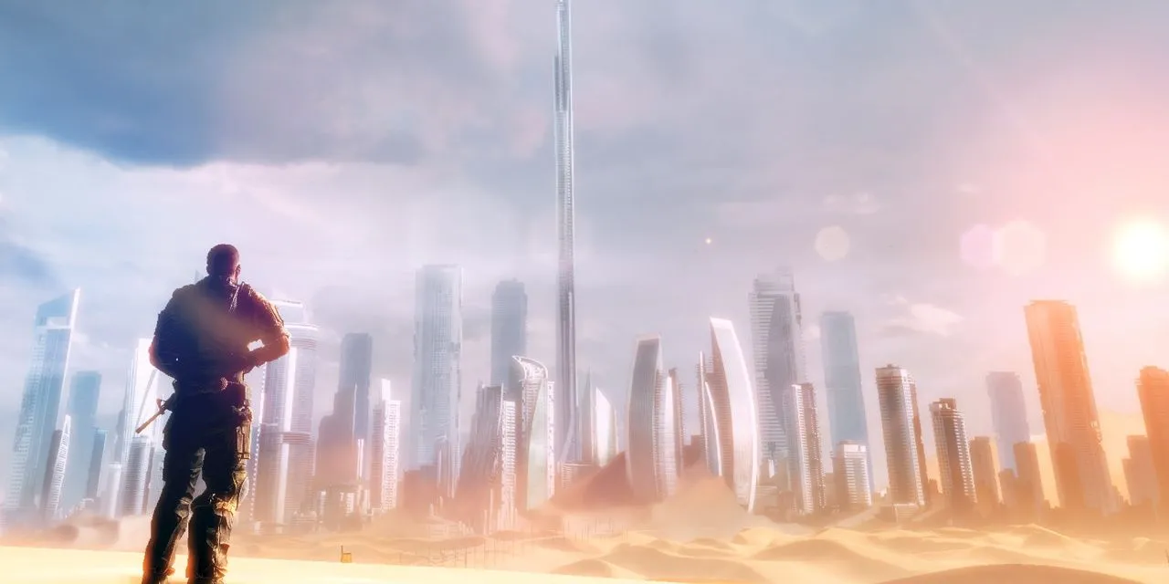 Khung cảnh thành phố Dubai hoang tàn trong Spec Ops: The Line