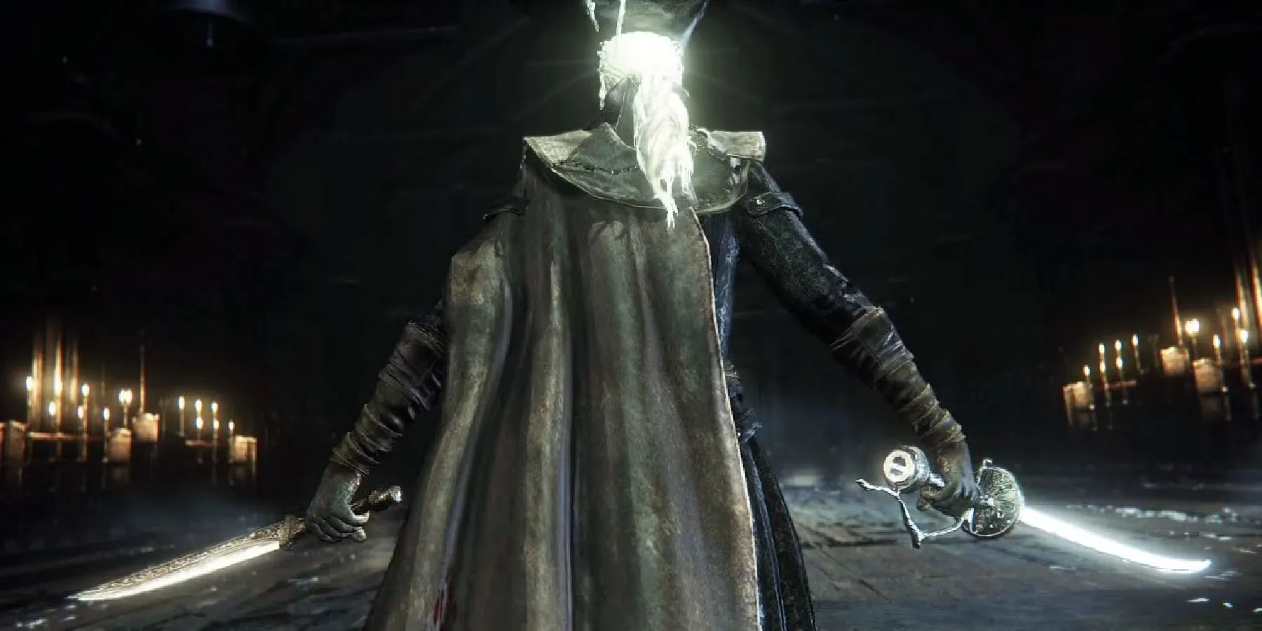 Lady Maria of the Astral Clocktower - boss nữ thợ săn mạnh mẽ trong Bloodborne The Old Hunters
