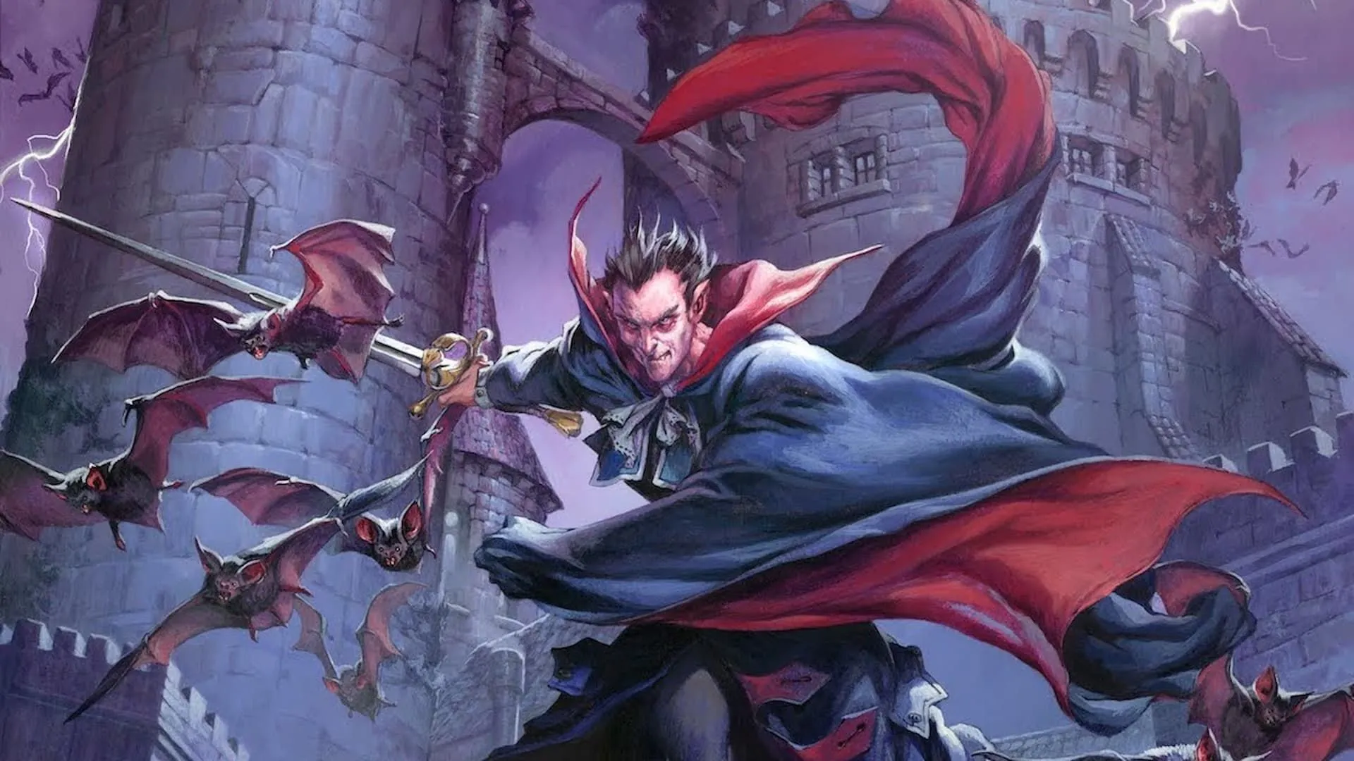 Lâu đài Ravenloft và Strahd von Zarovich trong Dungeons &amp; Dragons, một ví dụ điển hình về tài sản trí tuệ không nằm trong SRD 5.2