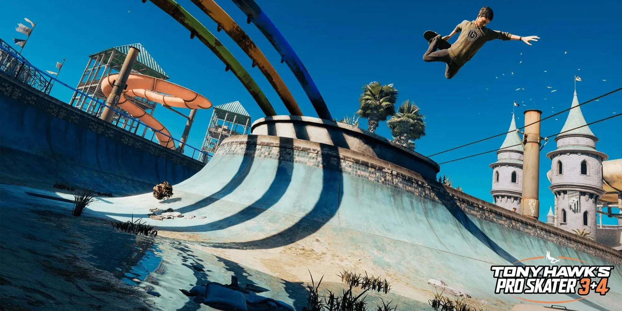 Tony Hawk's Pro Skater 3+4 Chính Thức Được Công Bố: Ngày Ra Mắt, Nền Tảng Và Những Điều Cần Biết 1 Logo chính thức của Tony Hawk's Pro Skater 3+4 với hình ảnh Tony Hawk đang thực hiện kỹ thuật trượt ván