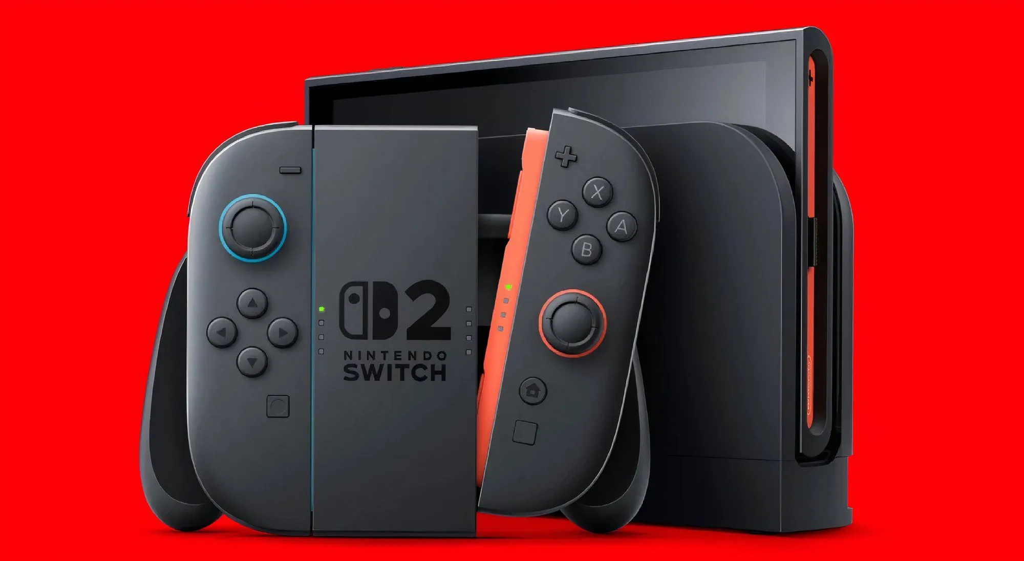 Logo Nintendo Switch 2 trên nền đỏ tượng trưng cho sự khan hàng sắp tới